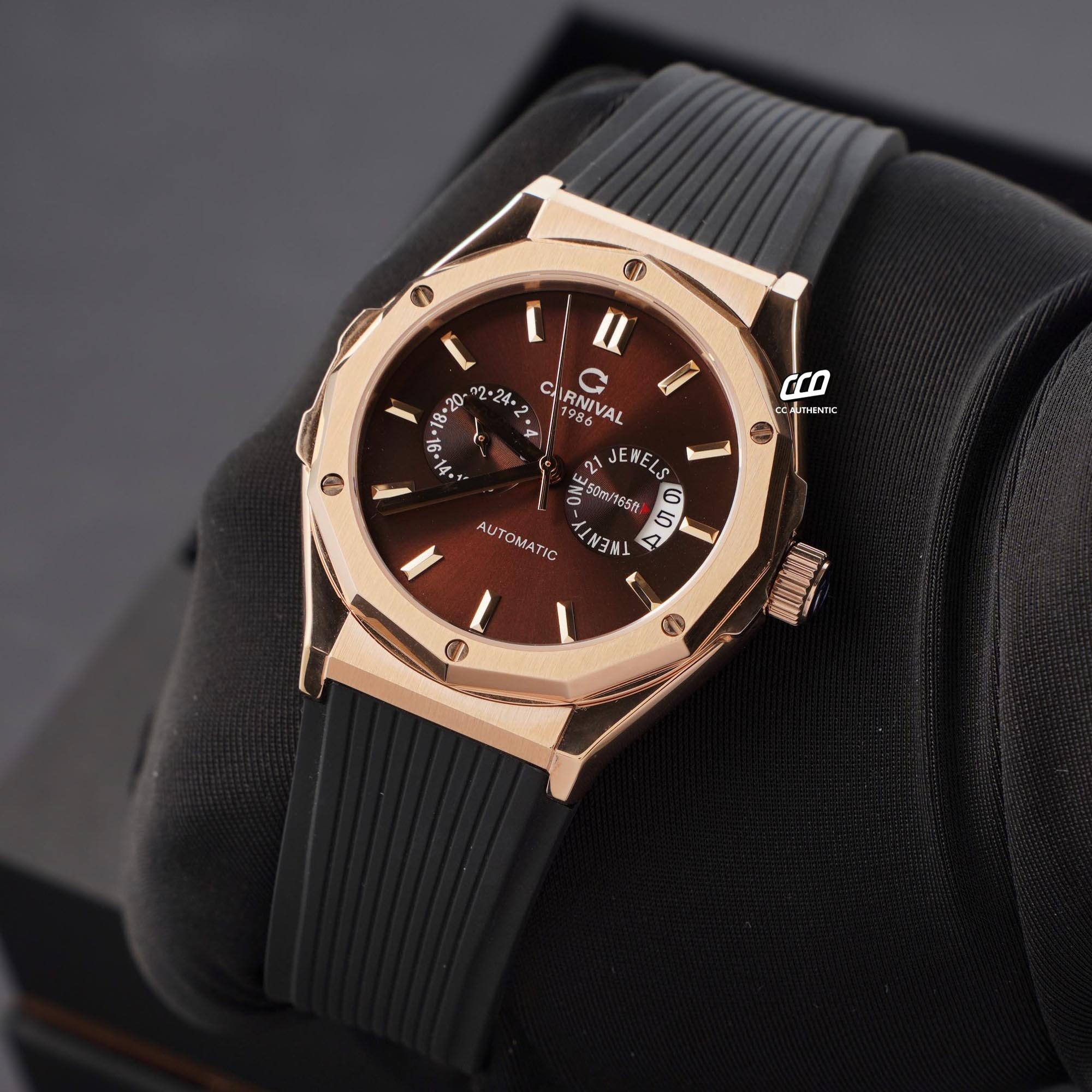 ĐỒNG HỒ NAM CARNIVAL 8188G VH DCS N AUTOMATIC 42MM
