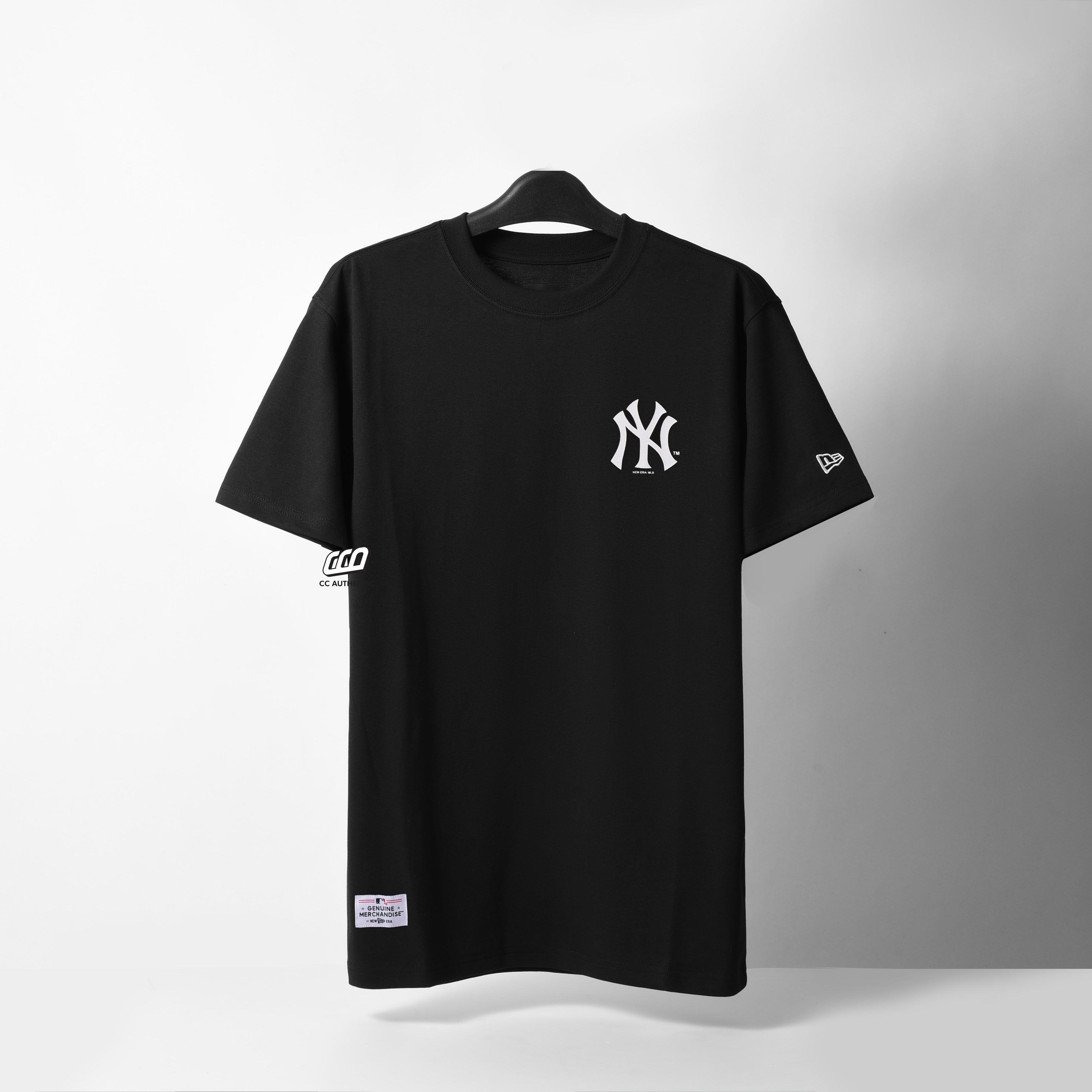 NEW ERA BASIC LOGO T-SHIRT - BLACK