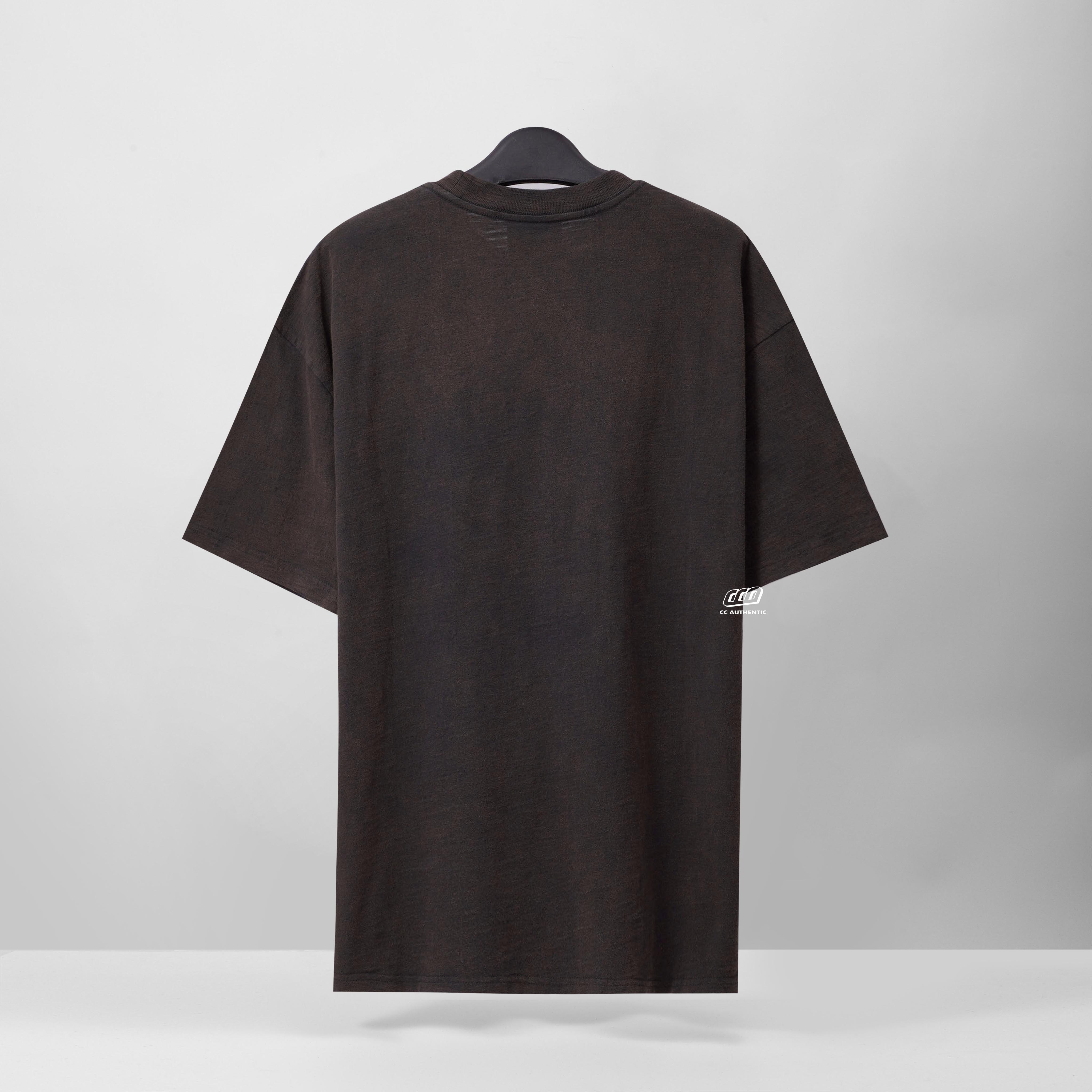DREW HOUSE HEARTY VINTAGE SS T-SHIRT - BLACK