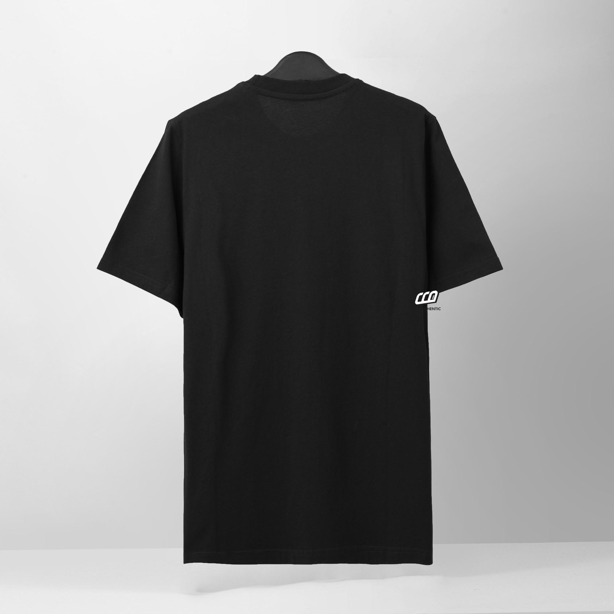 ADIDAS EMBROIDERED BASIC T-SHIRT - BLACK