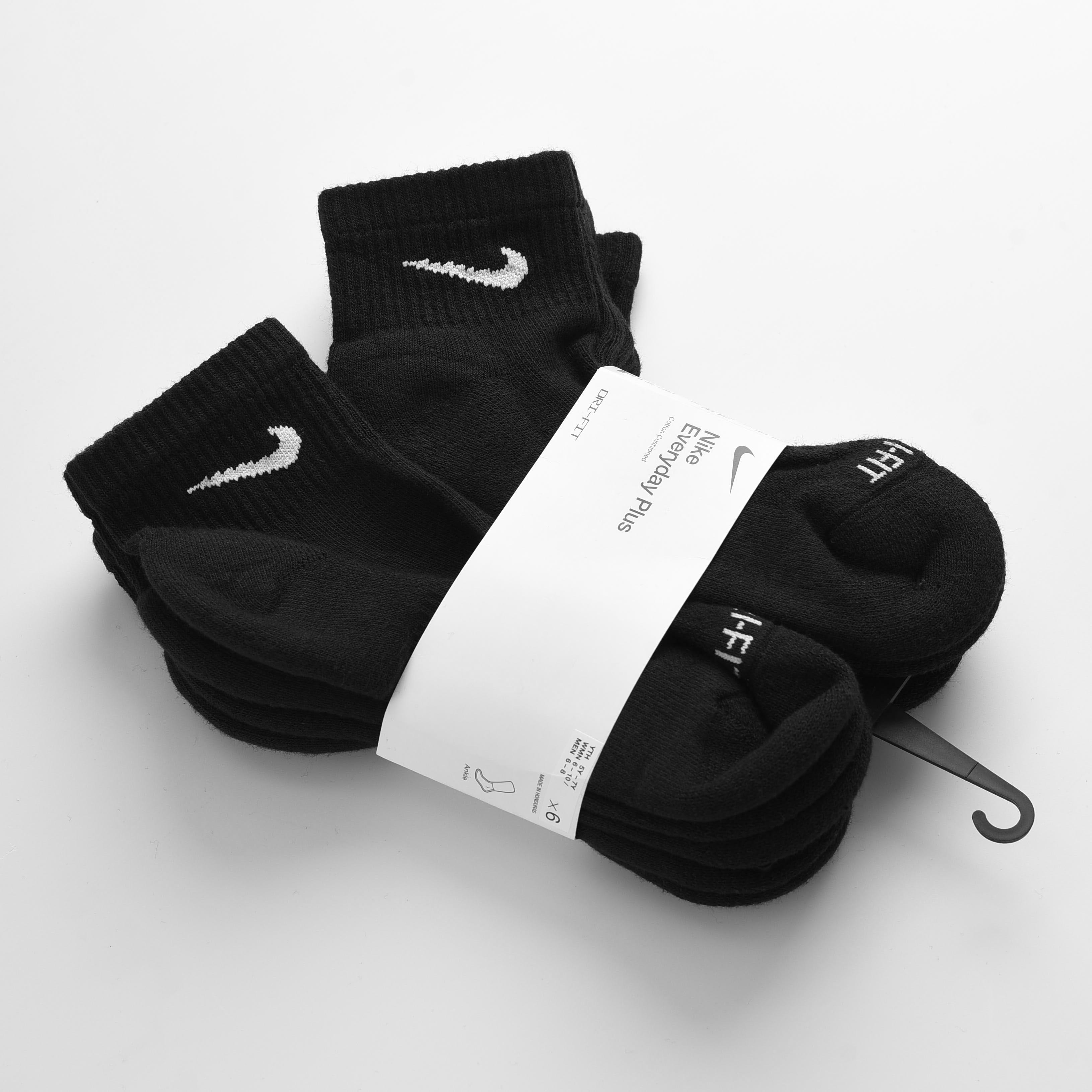 NIKE EVERYDAY PLUS SOCK - BLACK