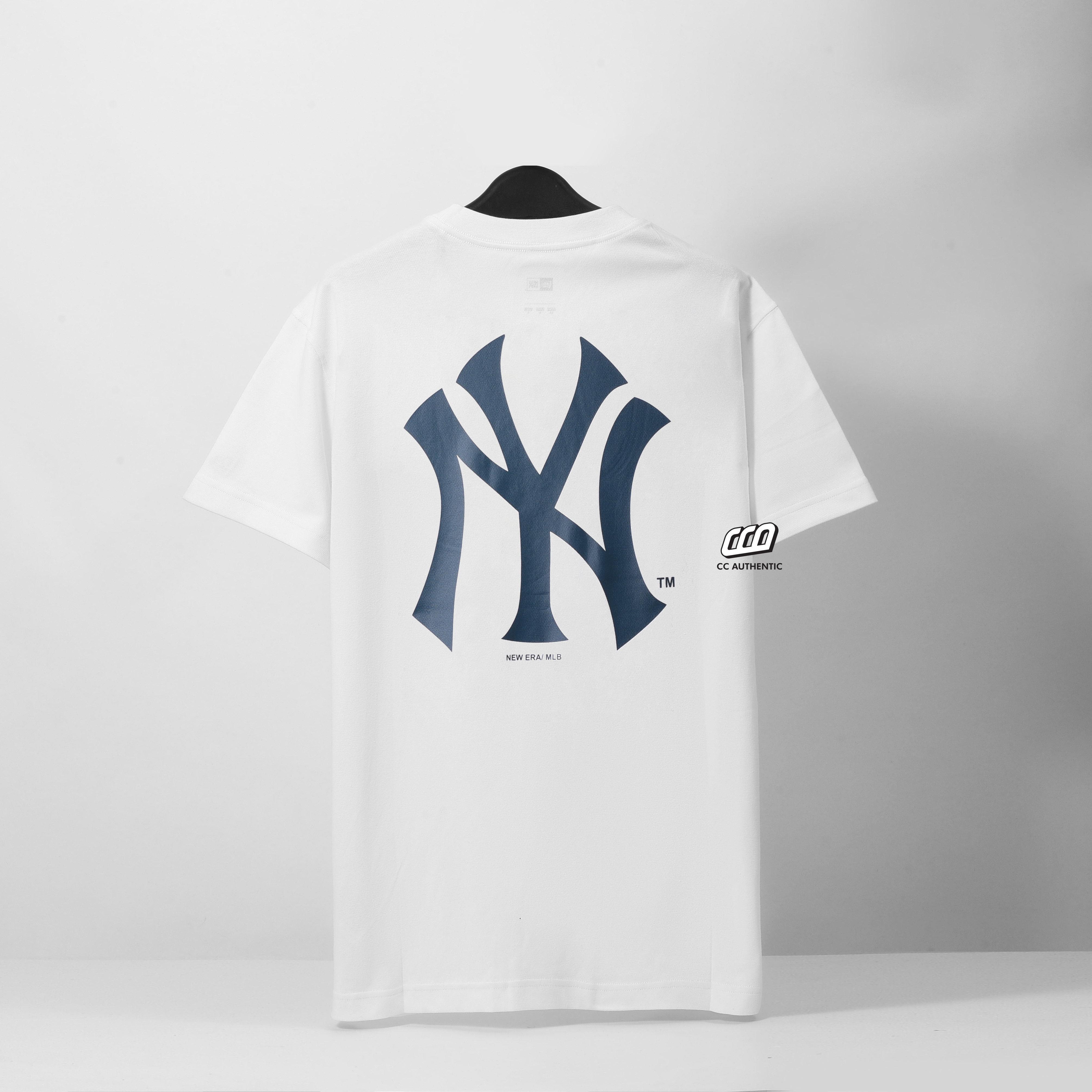 NEW ERA BASIC LOGO T-SHIRT - WHITE