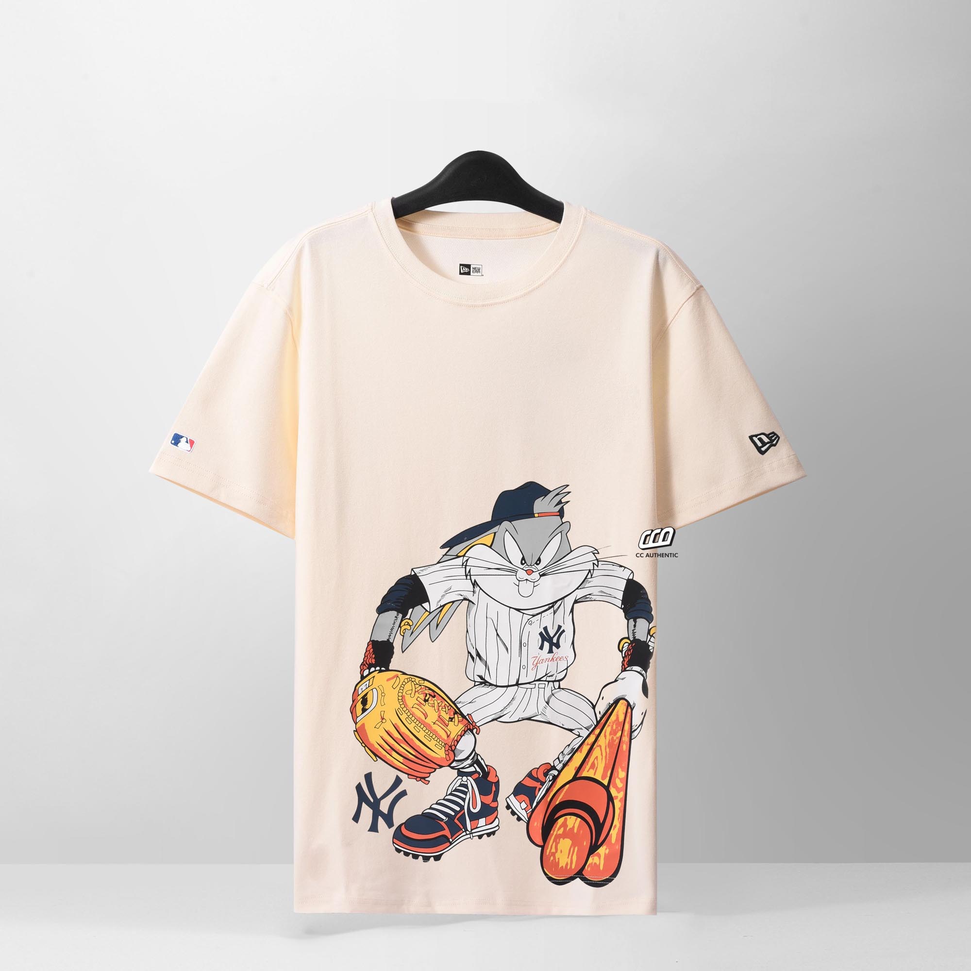 NEW ERA BUNNY T-SHIRT - IVORY