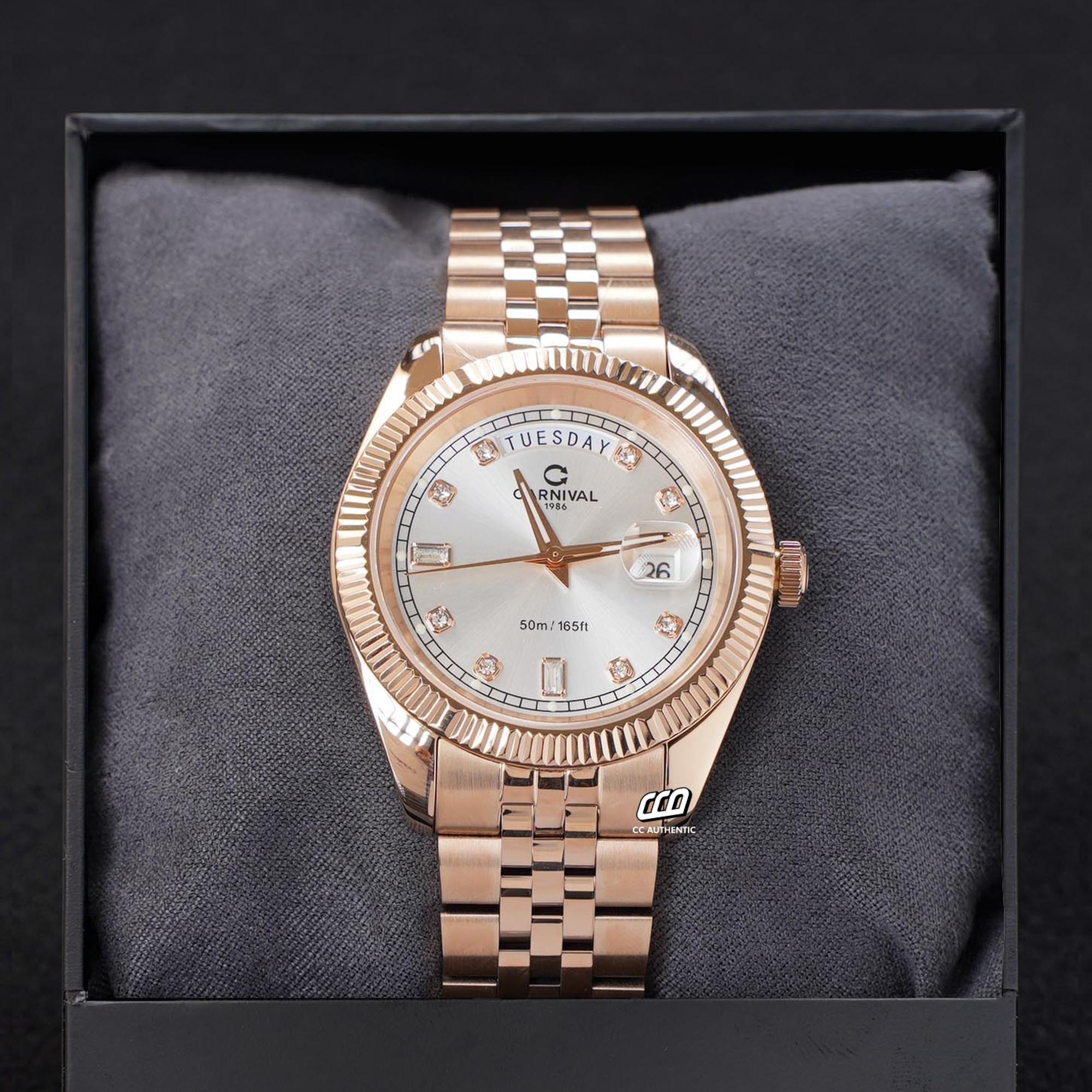 ĐỒNG HỒ NAM CARNIVAL 8190G VH T QUAZT 40MM
