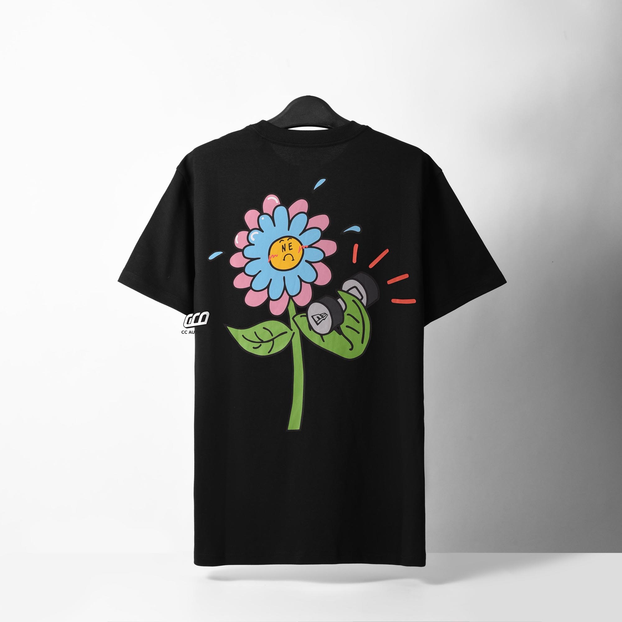 NEW ERA SUNFLOWER T-SHIRT - BLACK