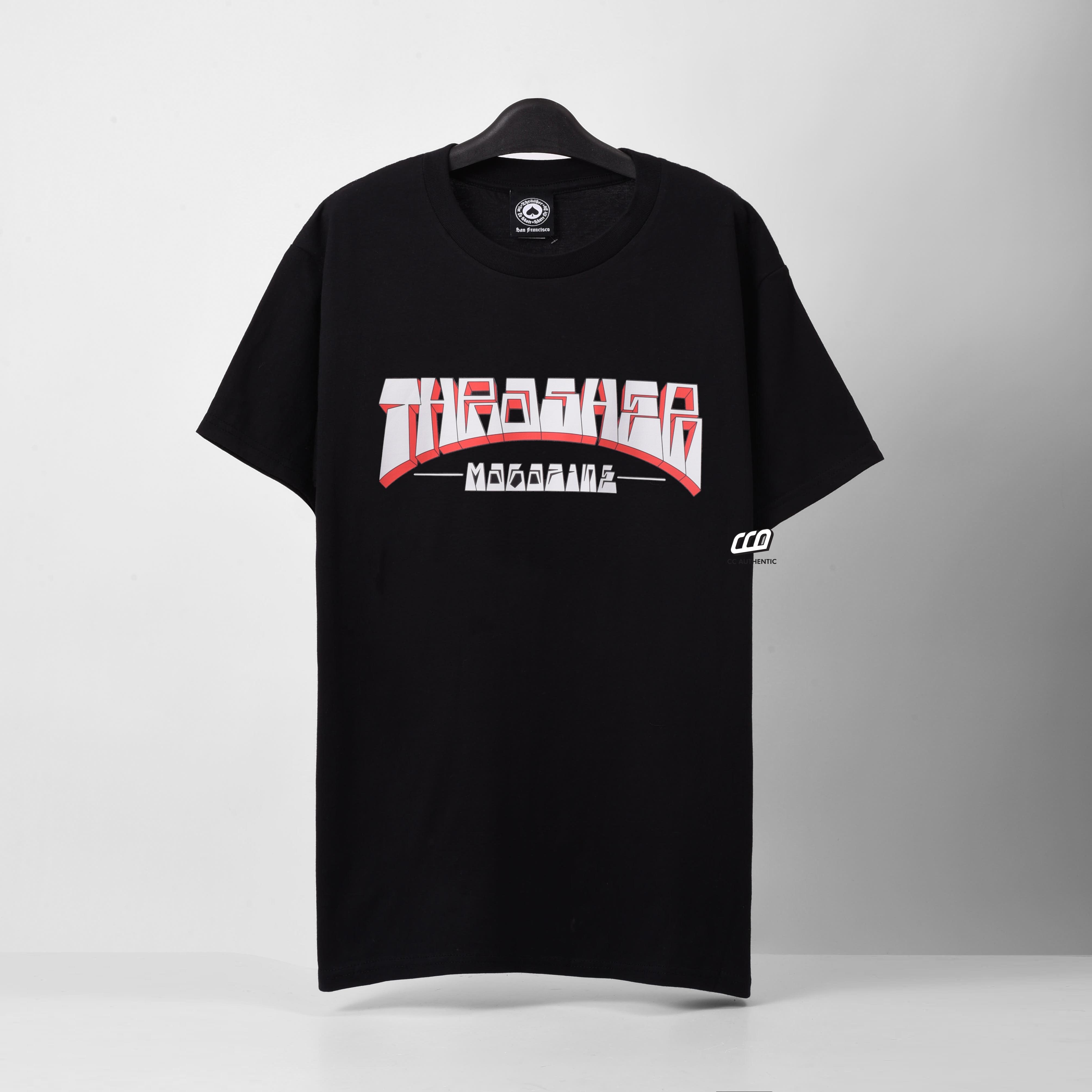 THRASHER FIRME T-SHIRT - BLACK