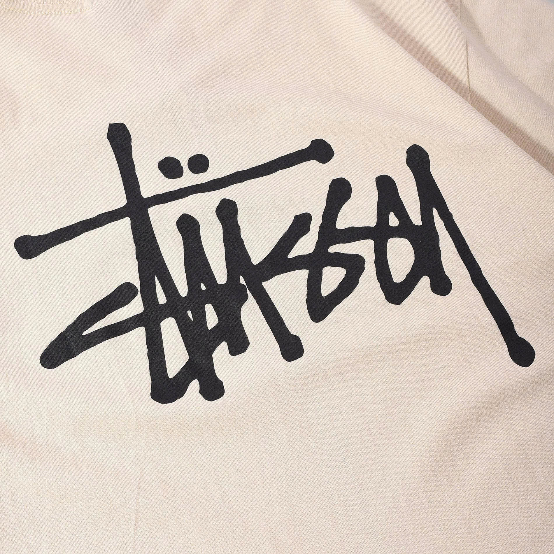 STUSSY BASIC TSHIRT - KHAKI