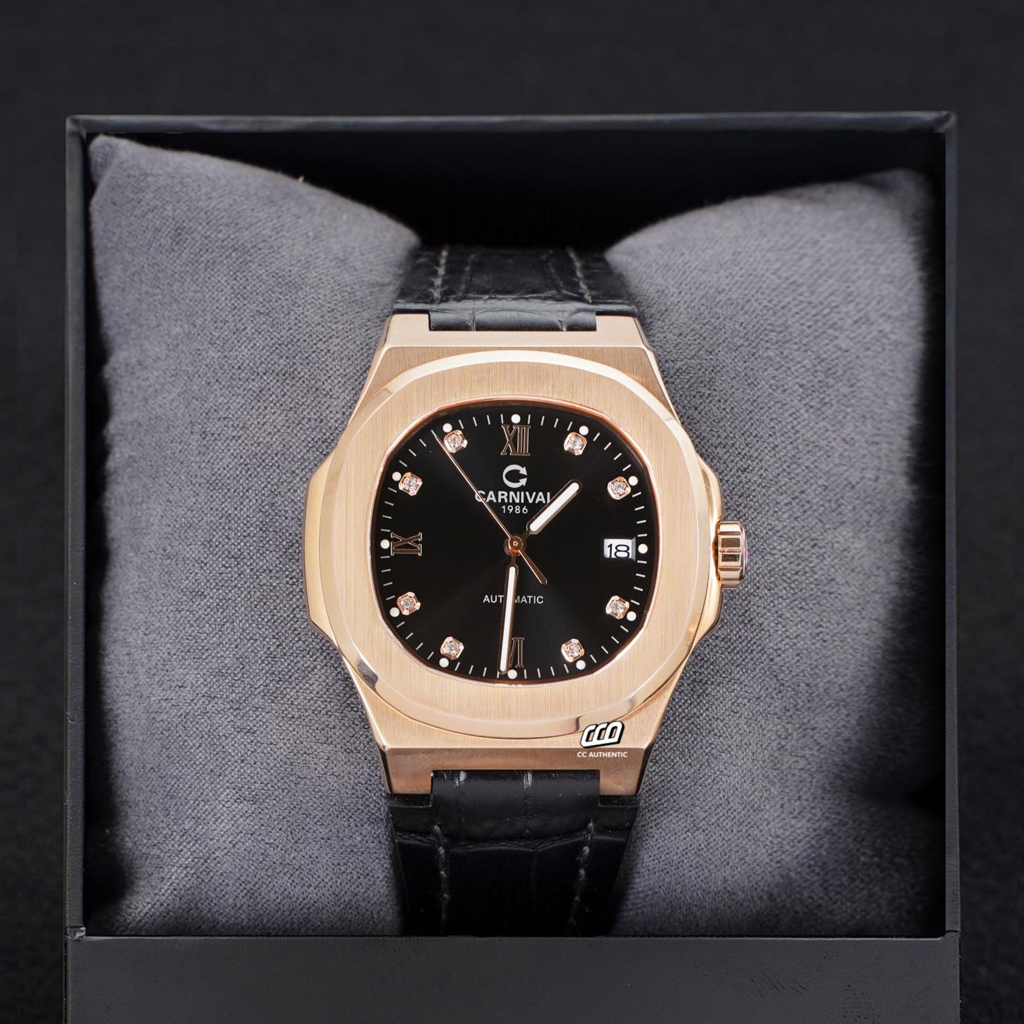ĐỒNG HỒ NAM CARNIVAL 8160G VH DD D AUTOMATIC 41MM