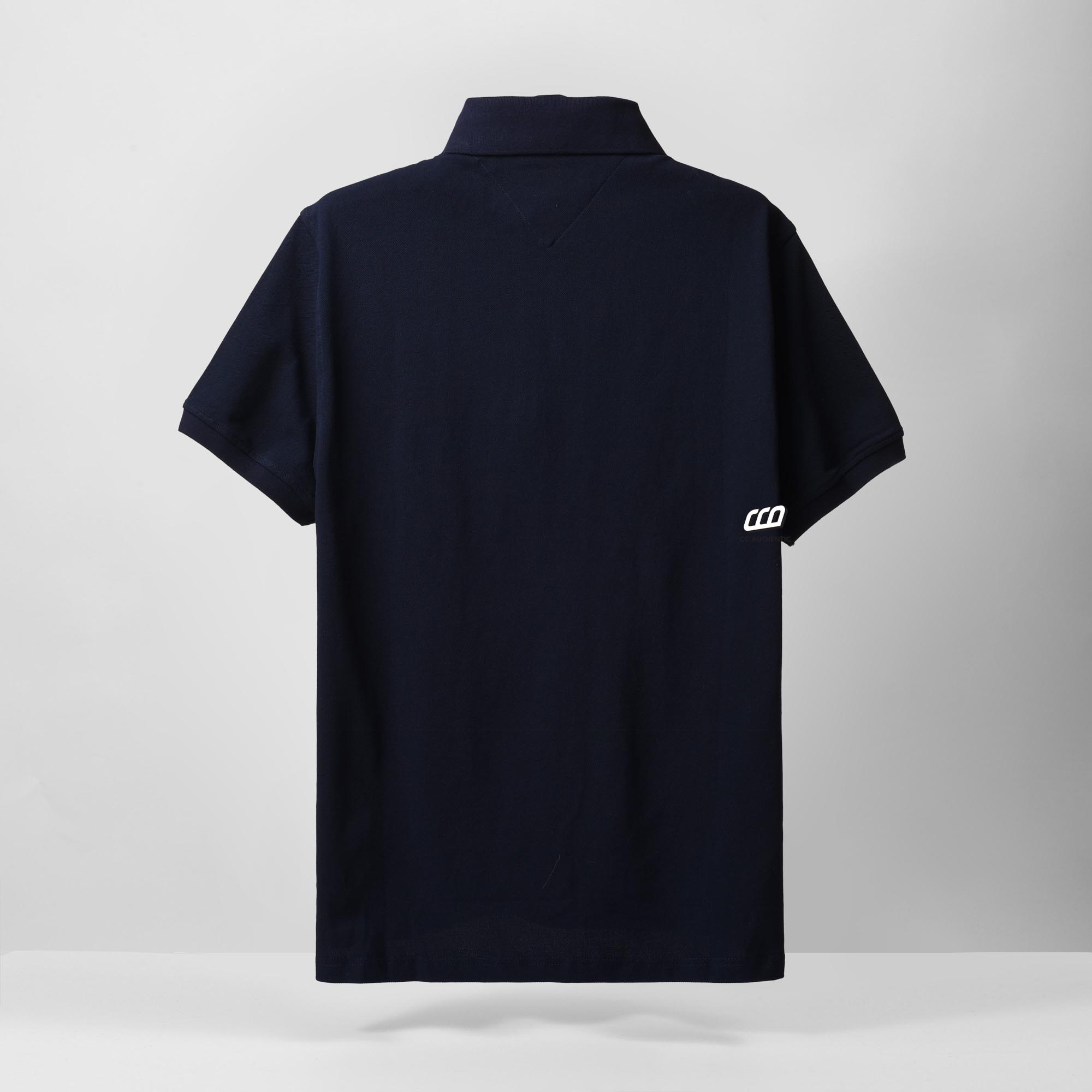 TOMMY HILFIGER BASIC POLO SHIRT - NAVY