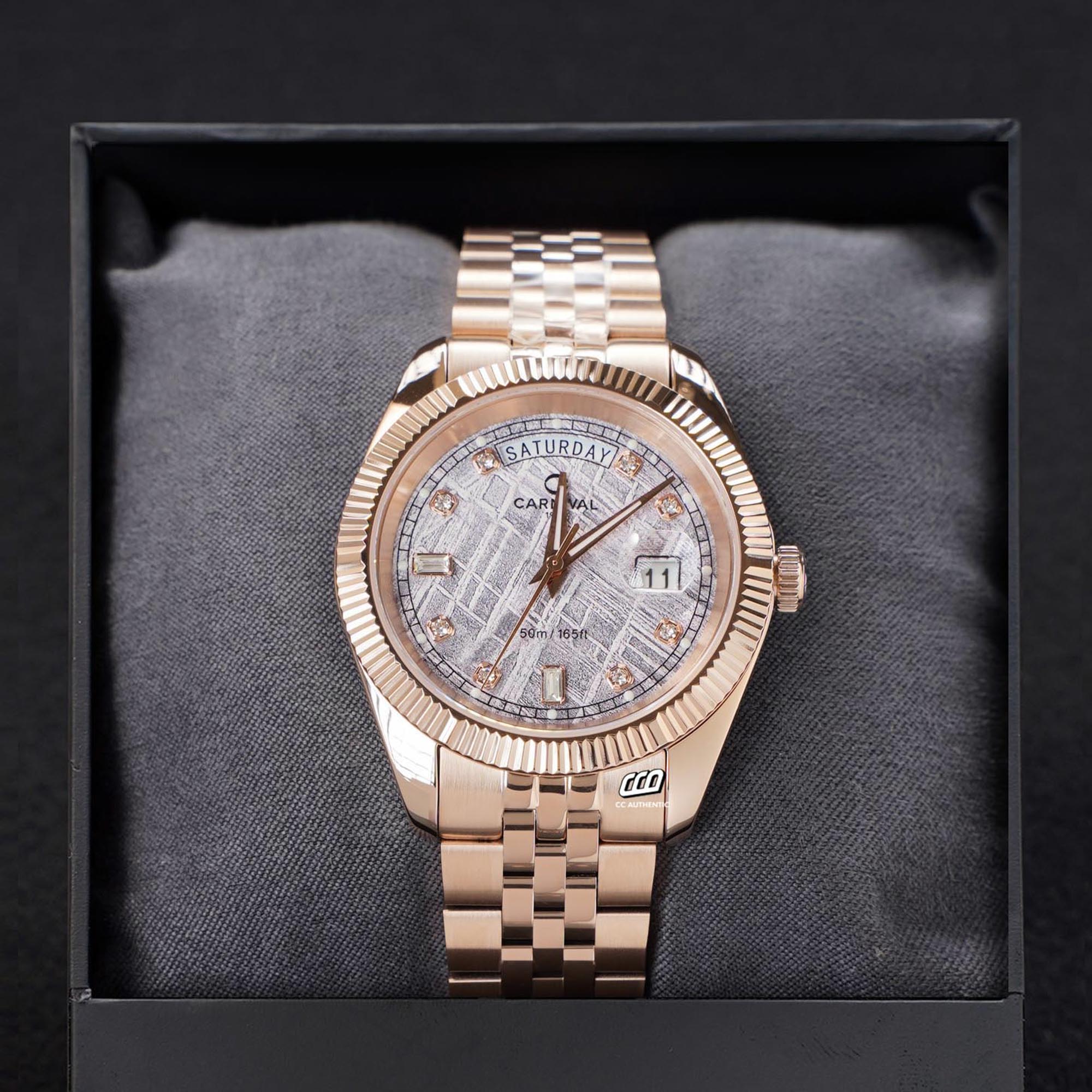 ĐỒNG HỒ NAM CARNIVAL 8190G VH TT QUAZT 40MM