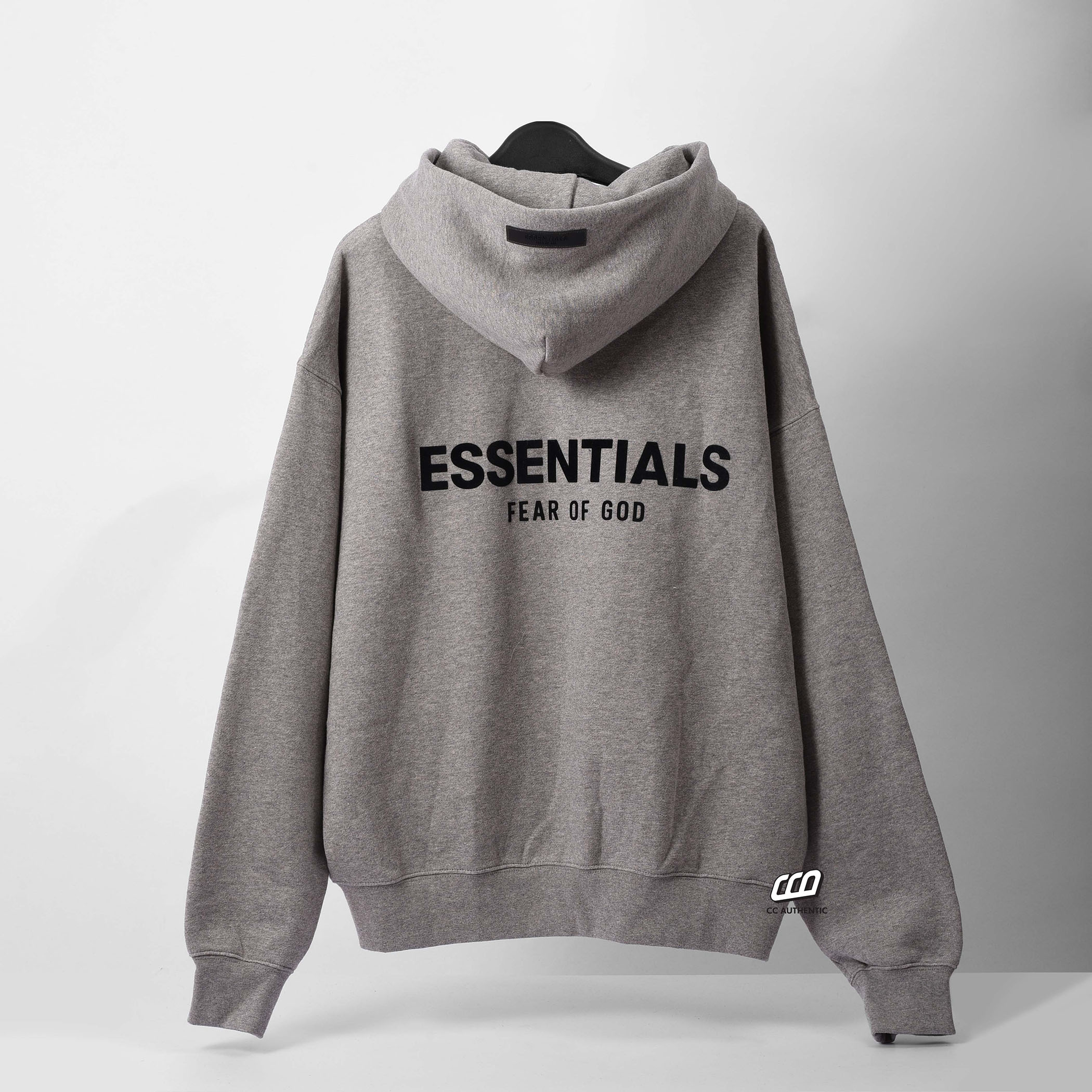 FOG ESSENTIALS SS22 HOODIE - DARK OATMEAL