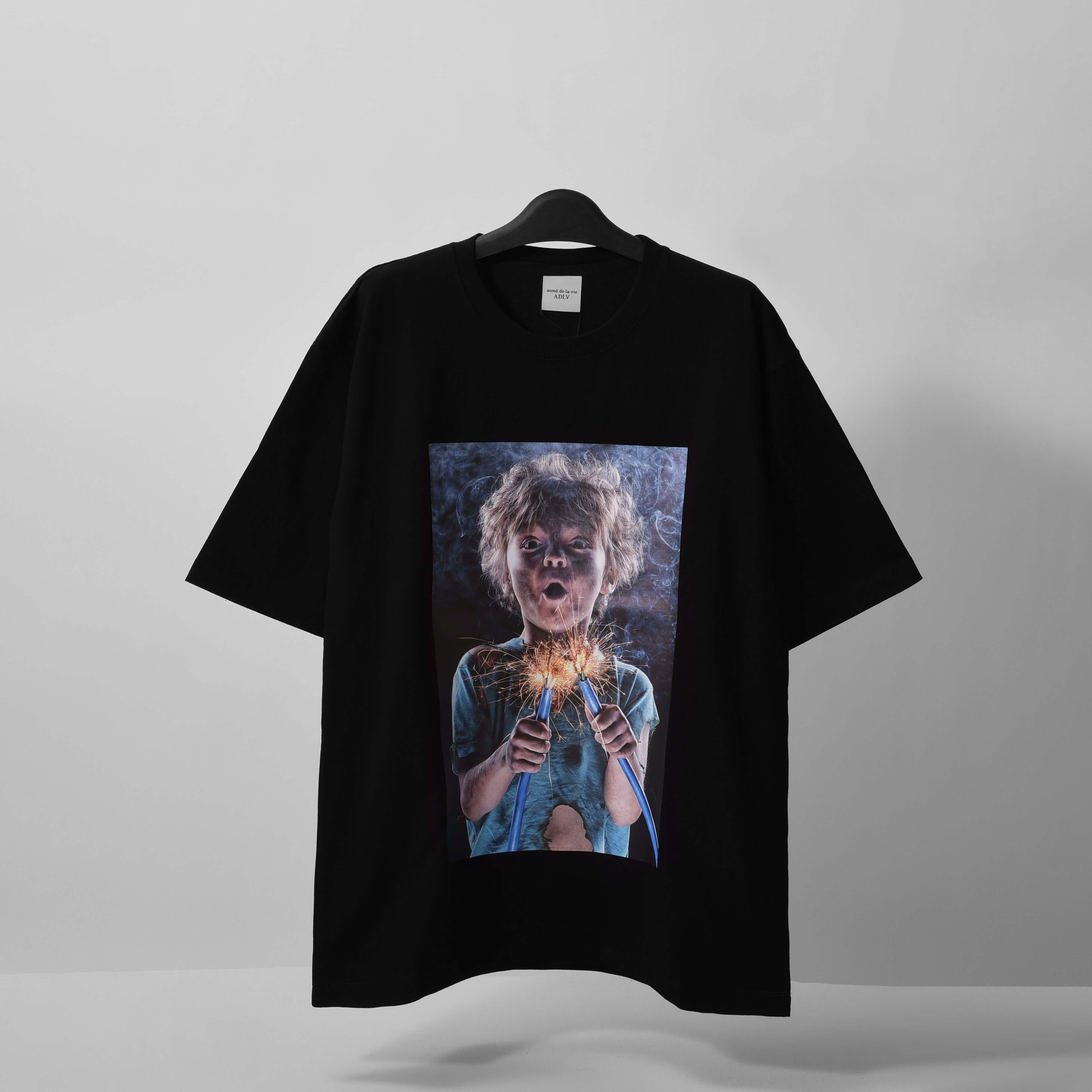 ADLV Shocks T-shirt - Black