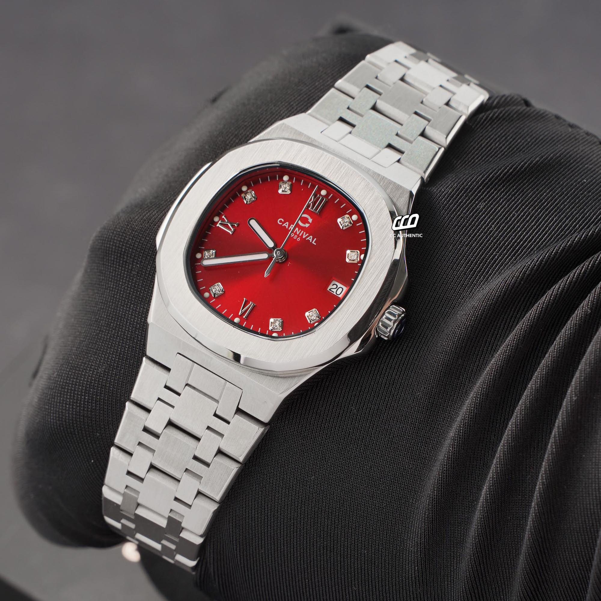 ĐỒNG HỒ NỮ CARNIVAL 8160L VT DO QUAZT 34MM