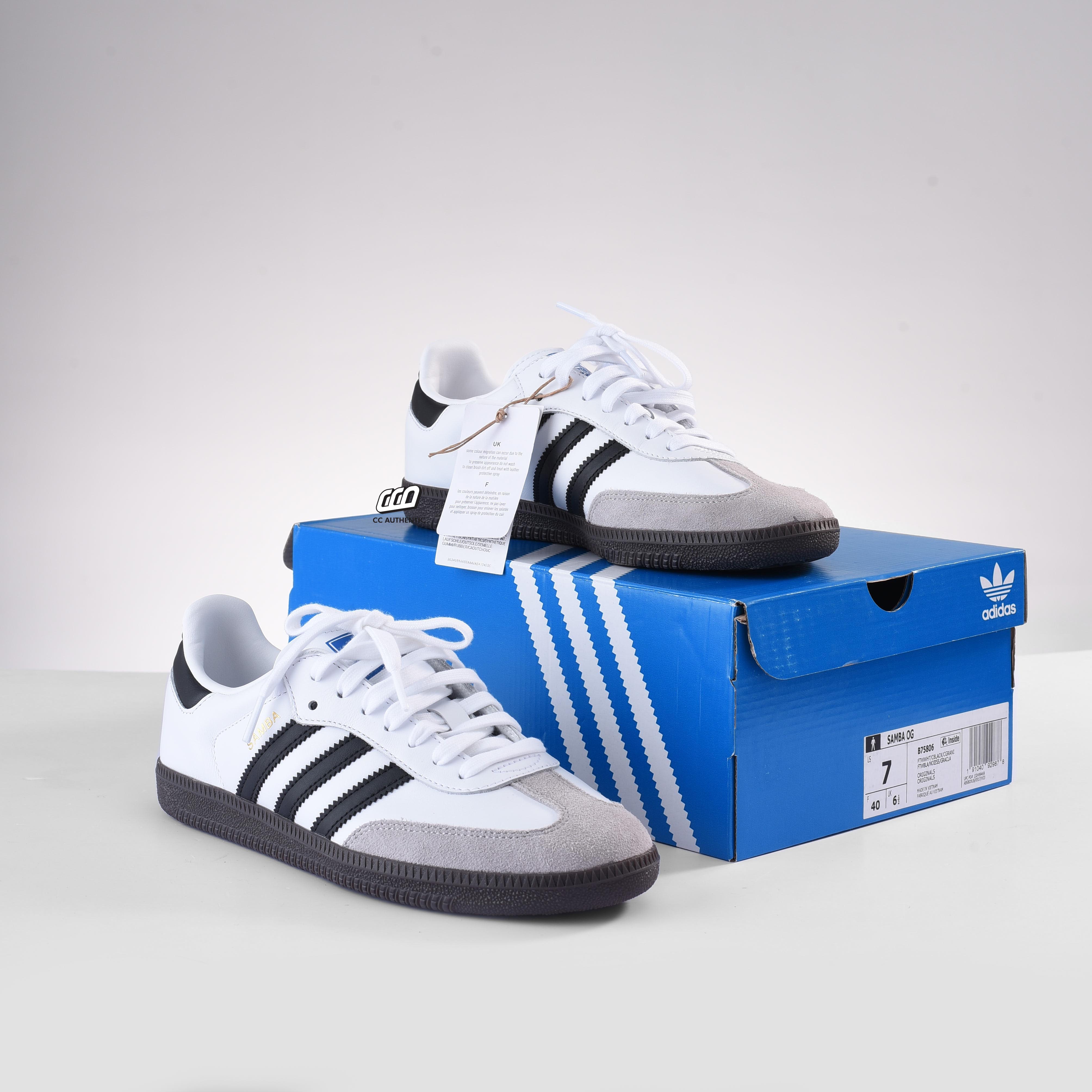 ADIDAS SAMBA OG - CLOUD WHITE
