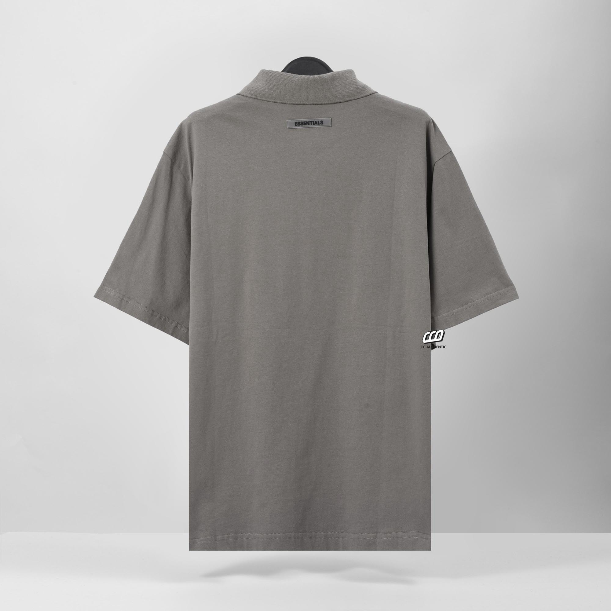 FOG ESSENTIALS POLO SHIRT - CHARCOAL