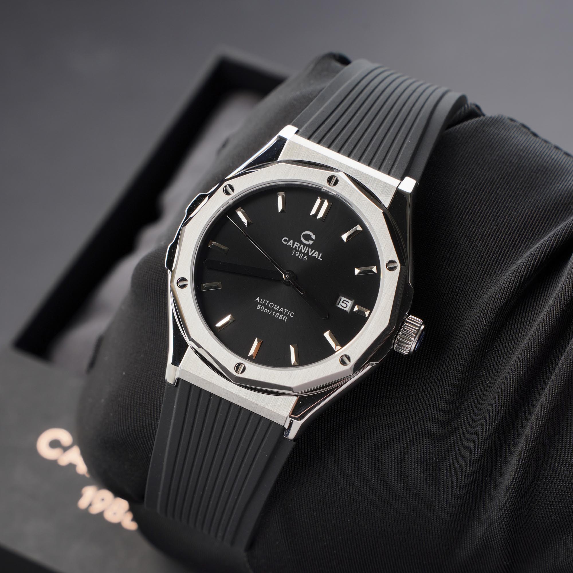 ĐỒNG HỒ NAM CARNIVAL 8168G VT DCS D AUTOMATIC 42MM