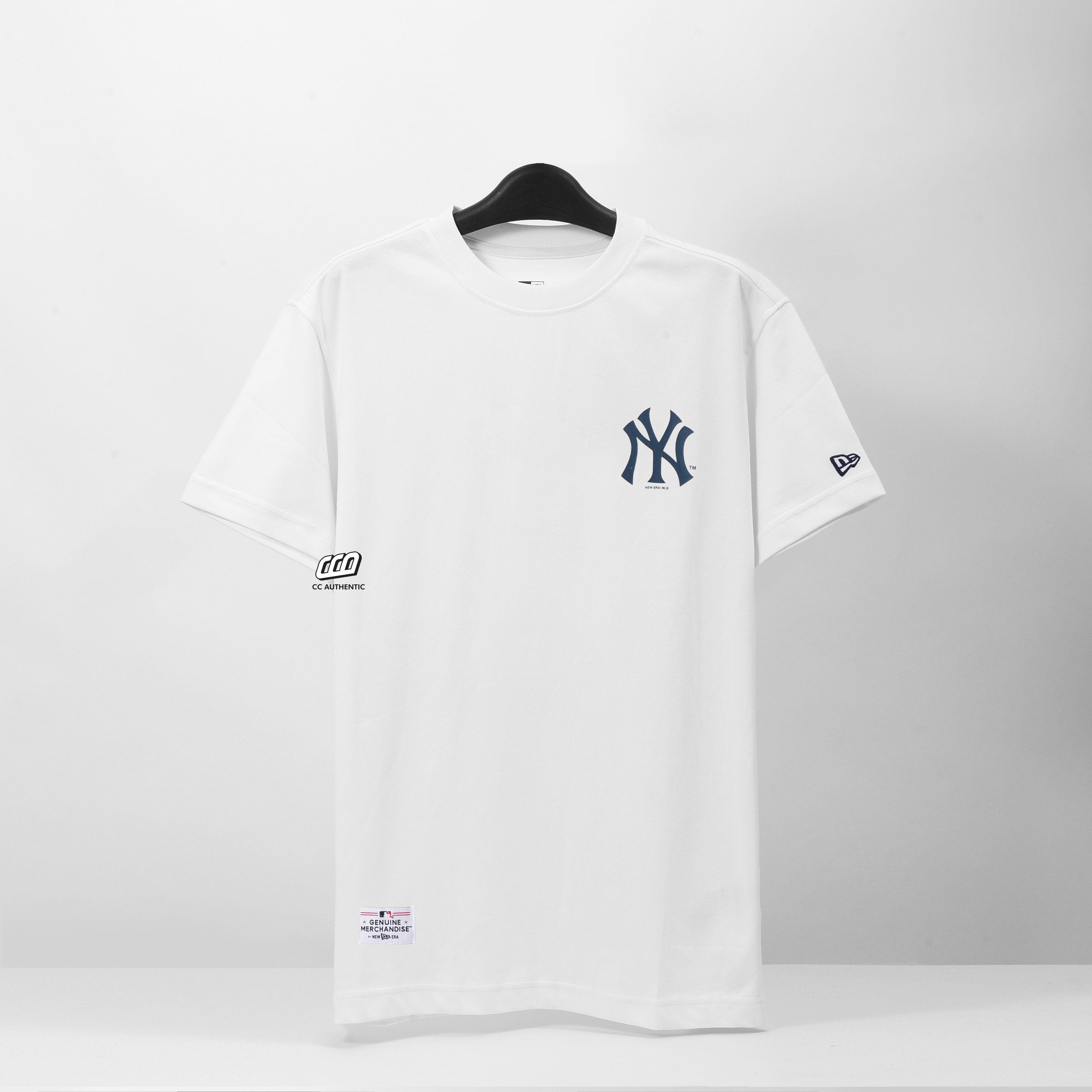 NEW ERA BASIC LOGO T-SHIRT - WHITE