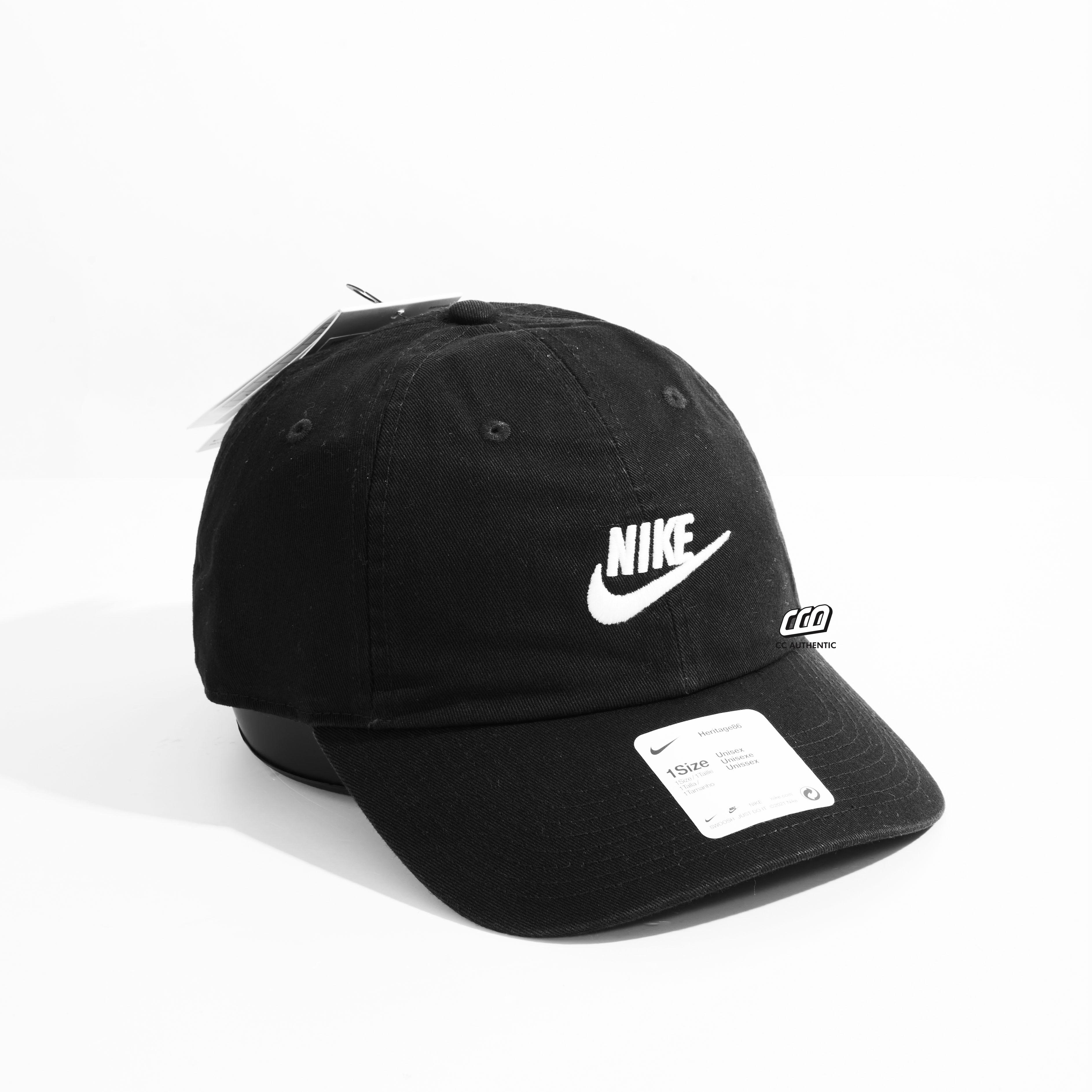 NIKE H86 FUTURA WASH CAP - BLACK