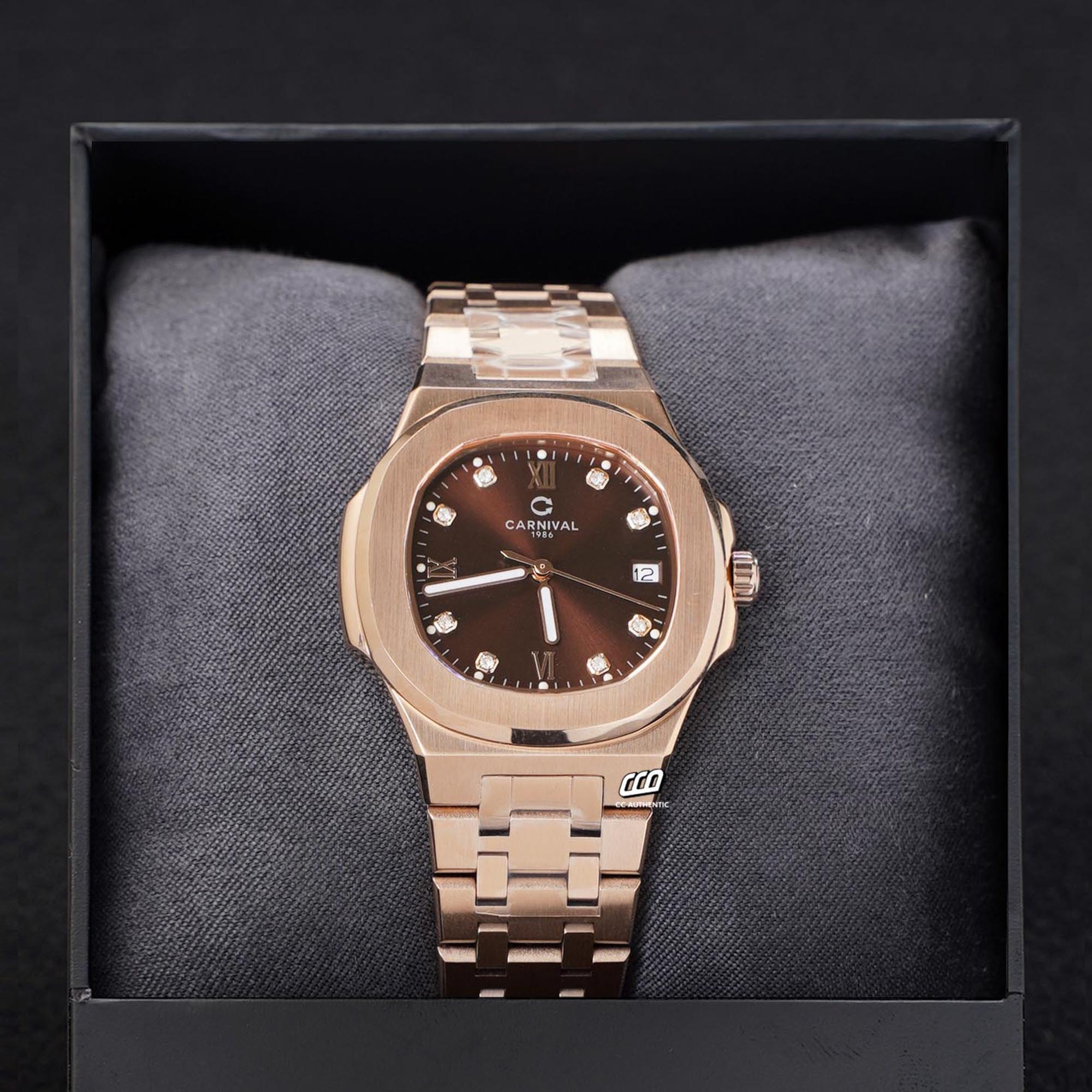 ĐỒNG HỒ NỮ CARNIVAL 8160L VH N QUAZT 34MM