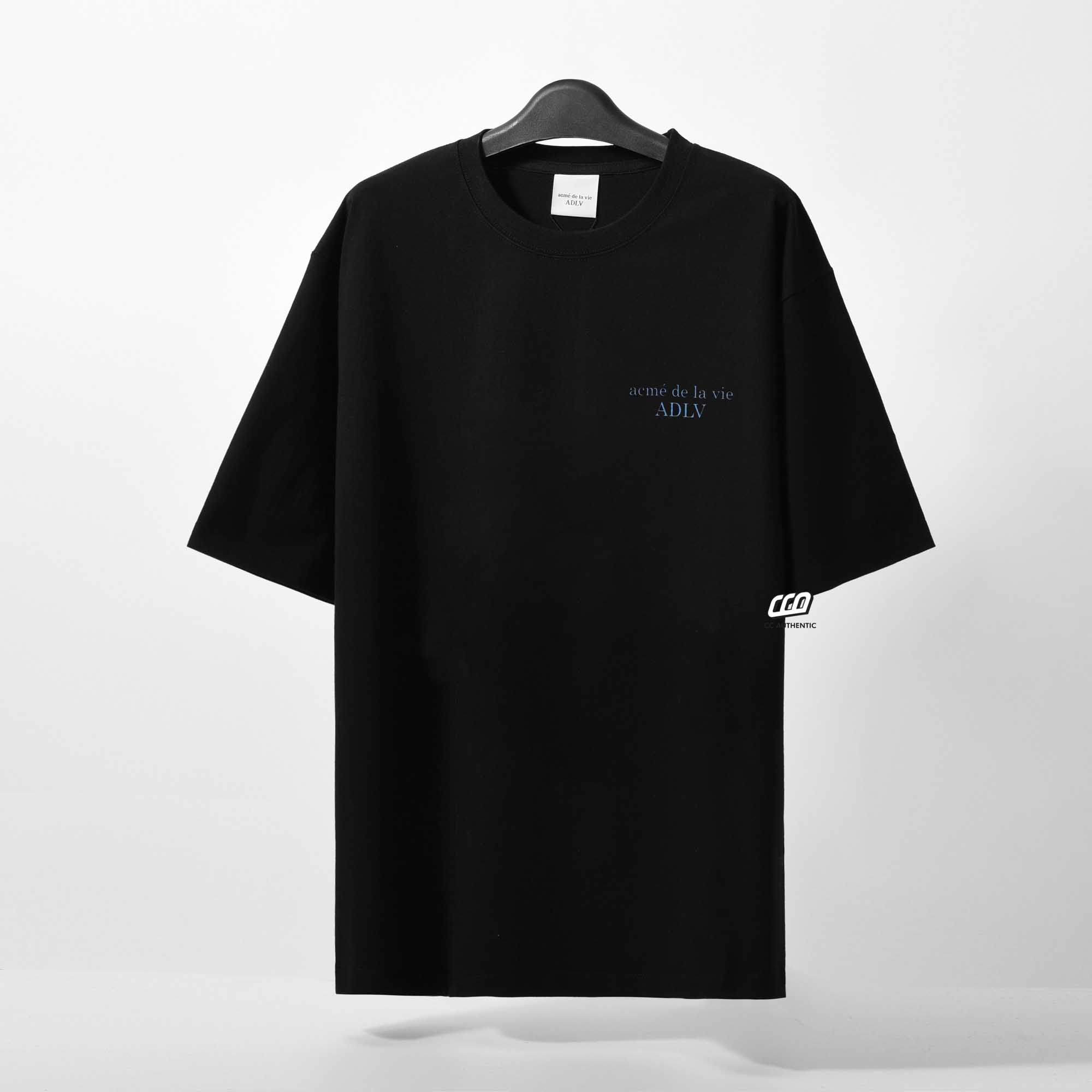 ADLV FUZZY DRAGON ARTWORK T-SHIRT - BLACK