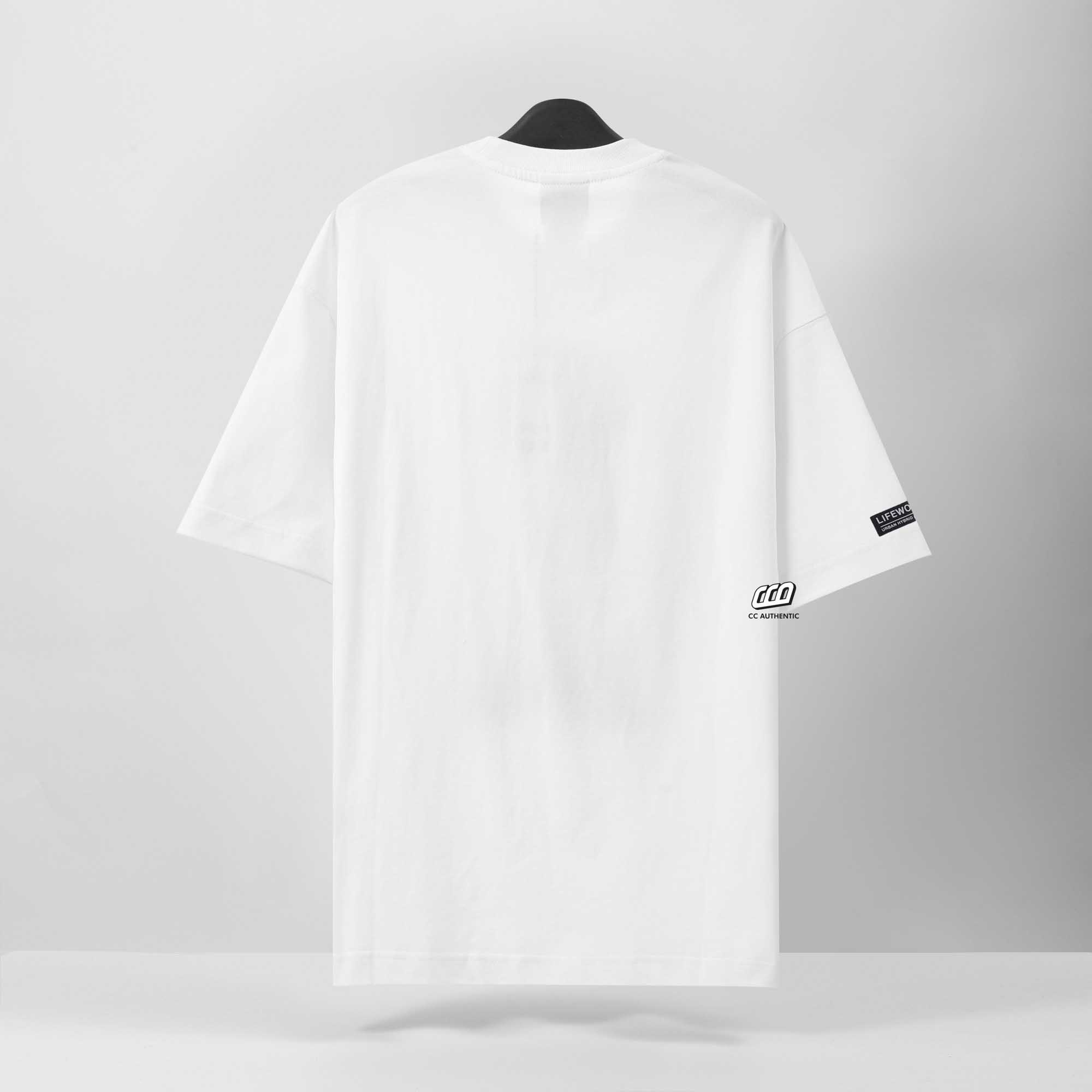 LIFEWORK GOLF HIP DOG T-SHIRT - WHITE
