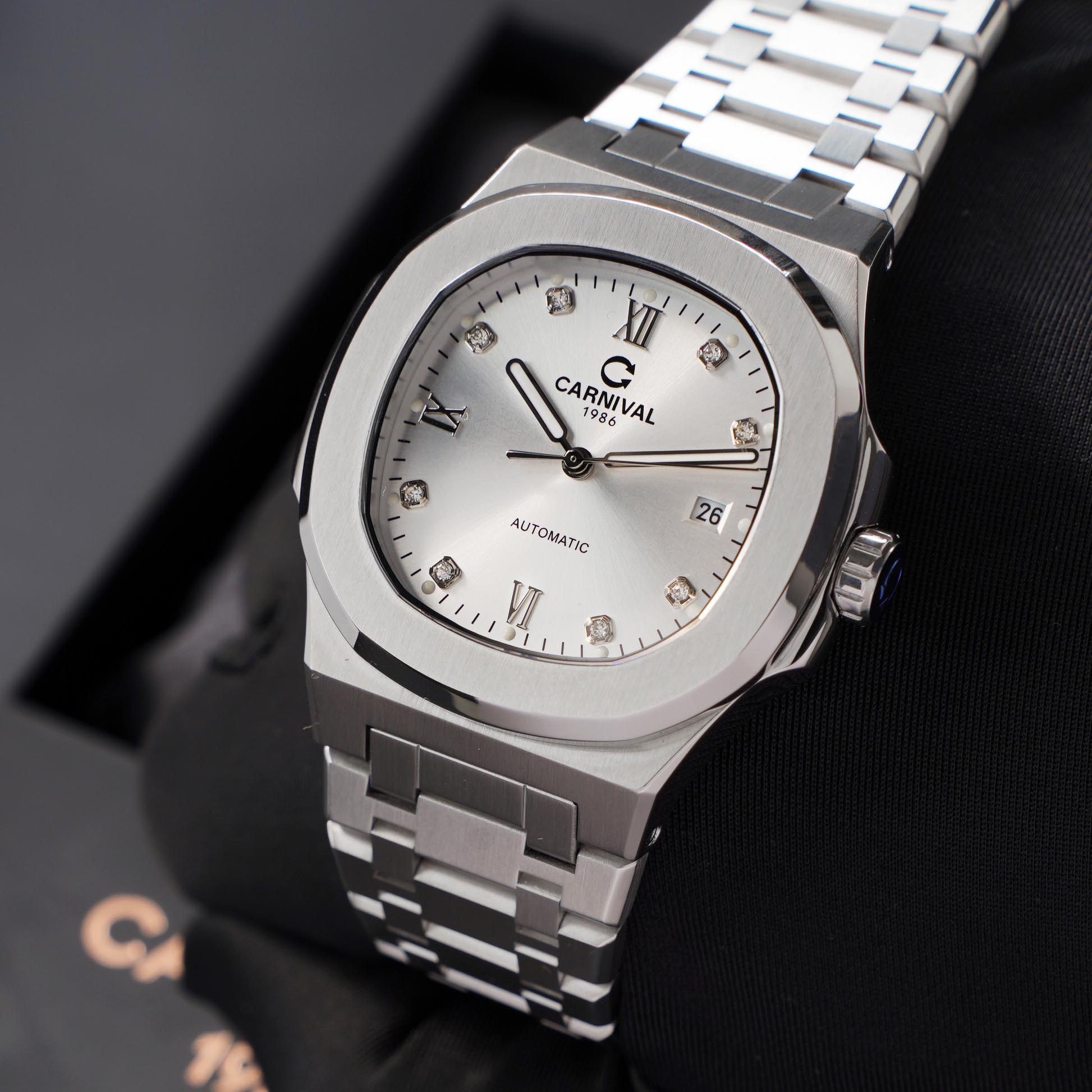 ĐỒNG HỒ NAM CARNIVAL 8160G VT T AUTOMATIC 41MM