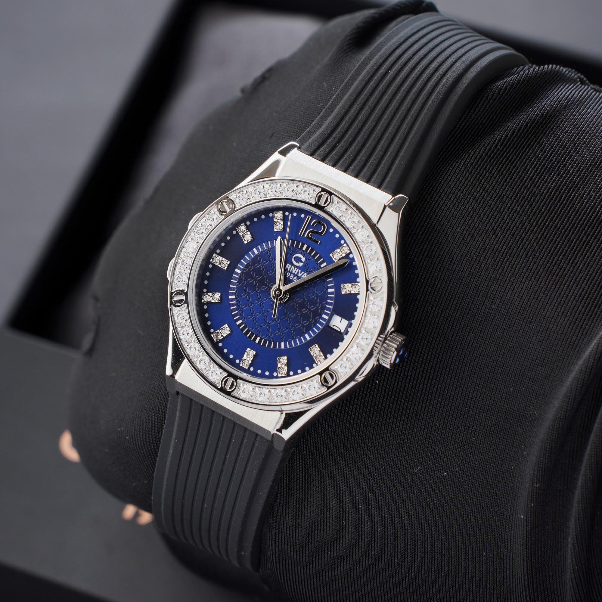 ĐỒNG HỒ NỮ CARNIVAL 8173L2 VT DCS X QUAZT 34MM