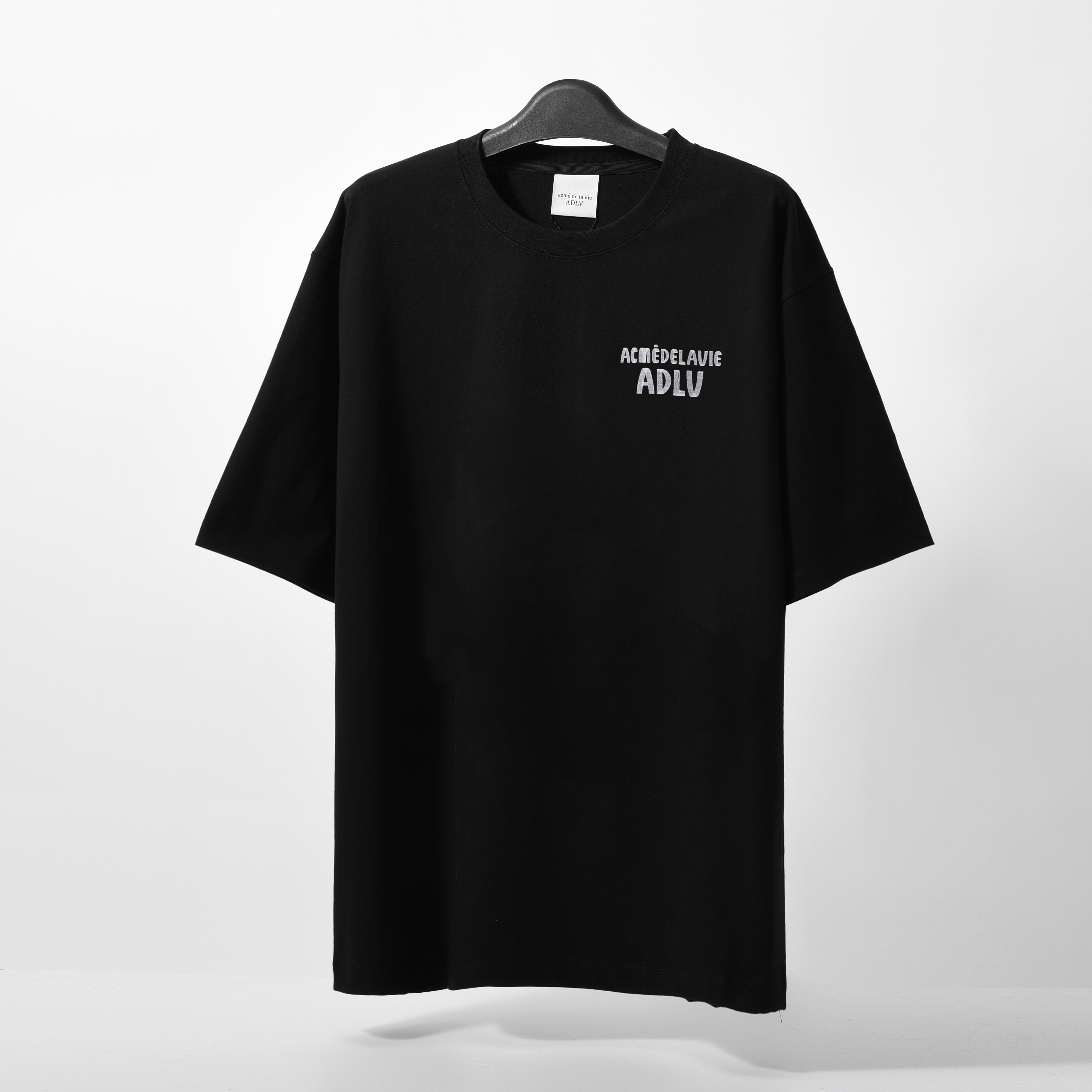 adlv marker basic logo t-shirt - black