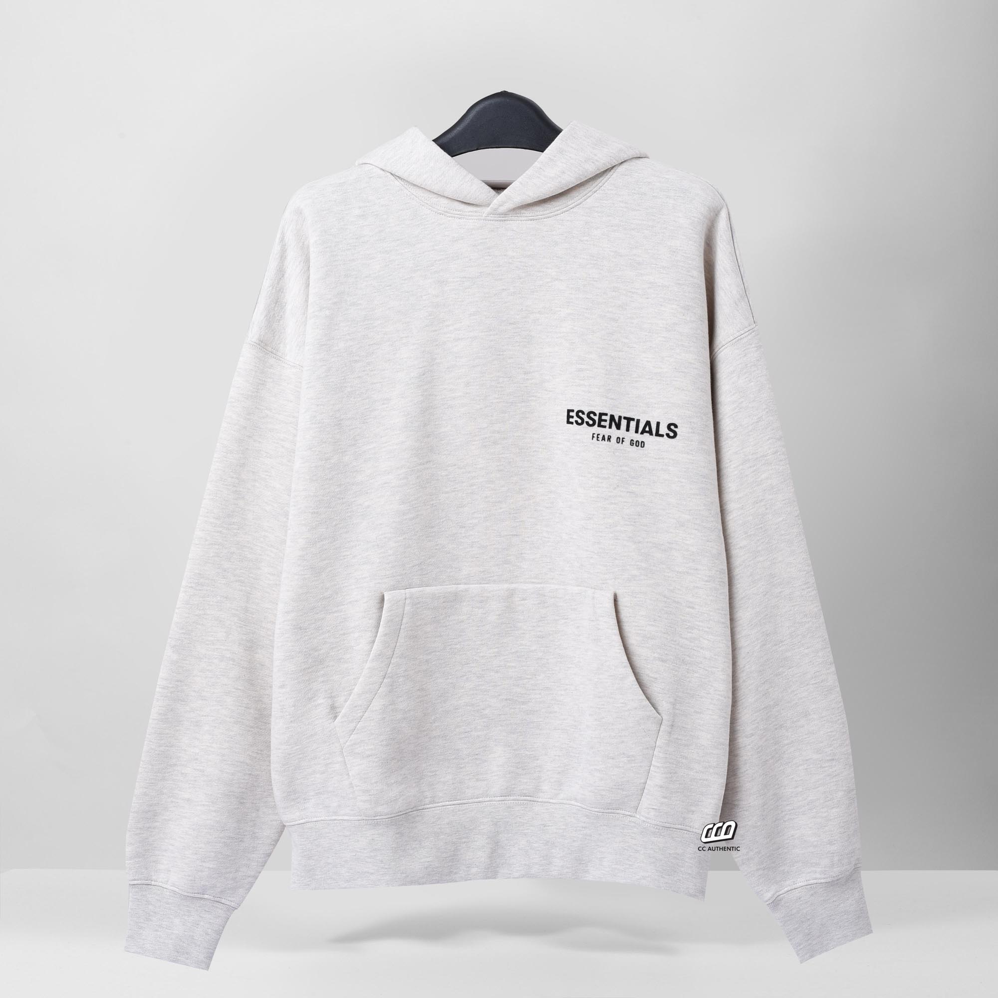 FOG ESSENTIALS SS22 HOODIE - LIGHT OATMEAL