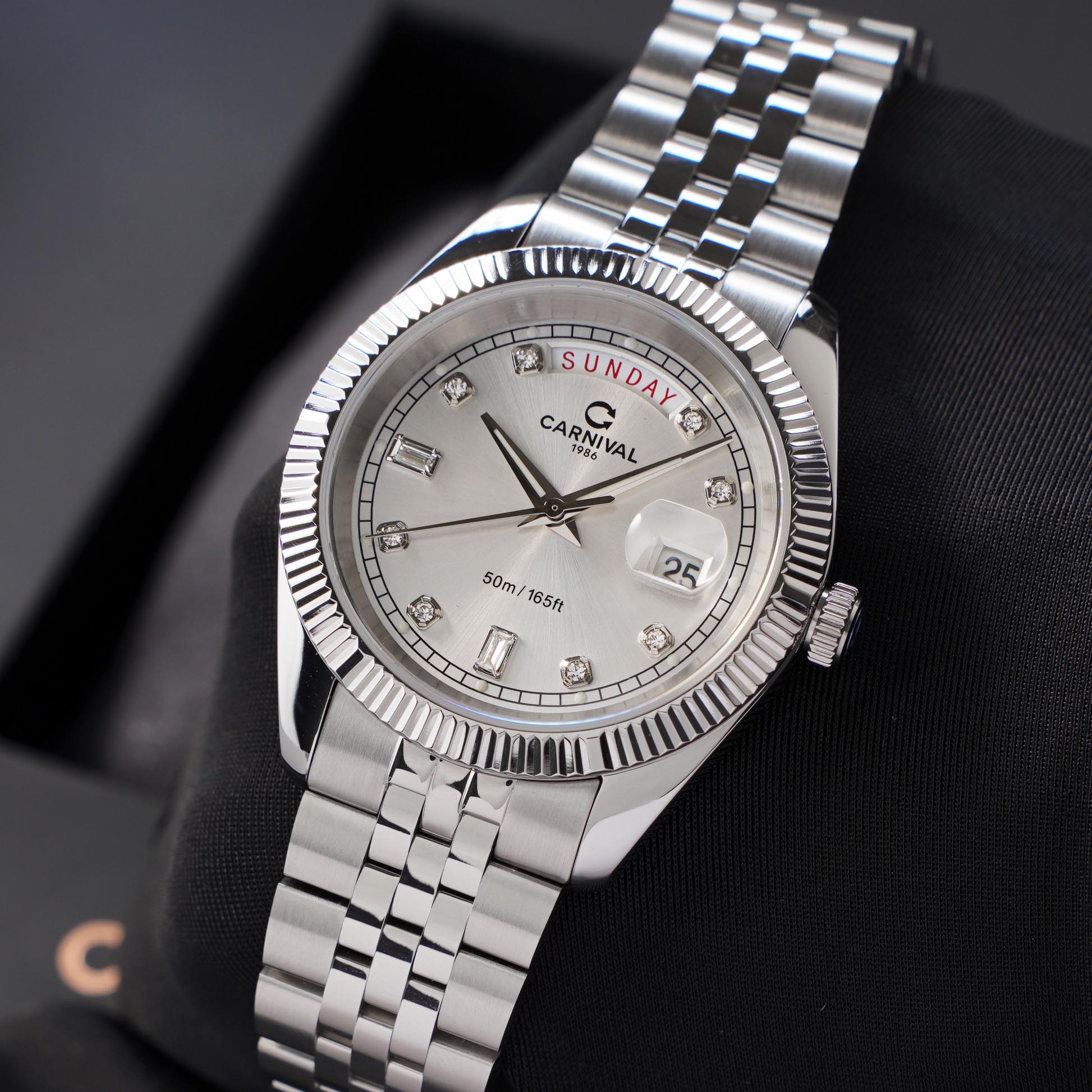 ĐỒNG HỒ NAM CARNIVAL 8190G VT T QUAZT 40MM