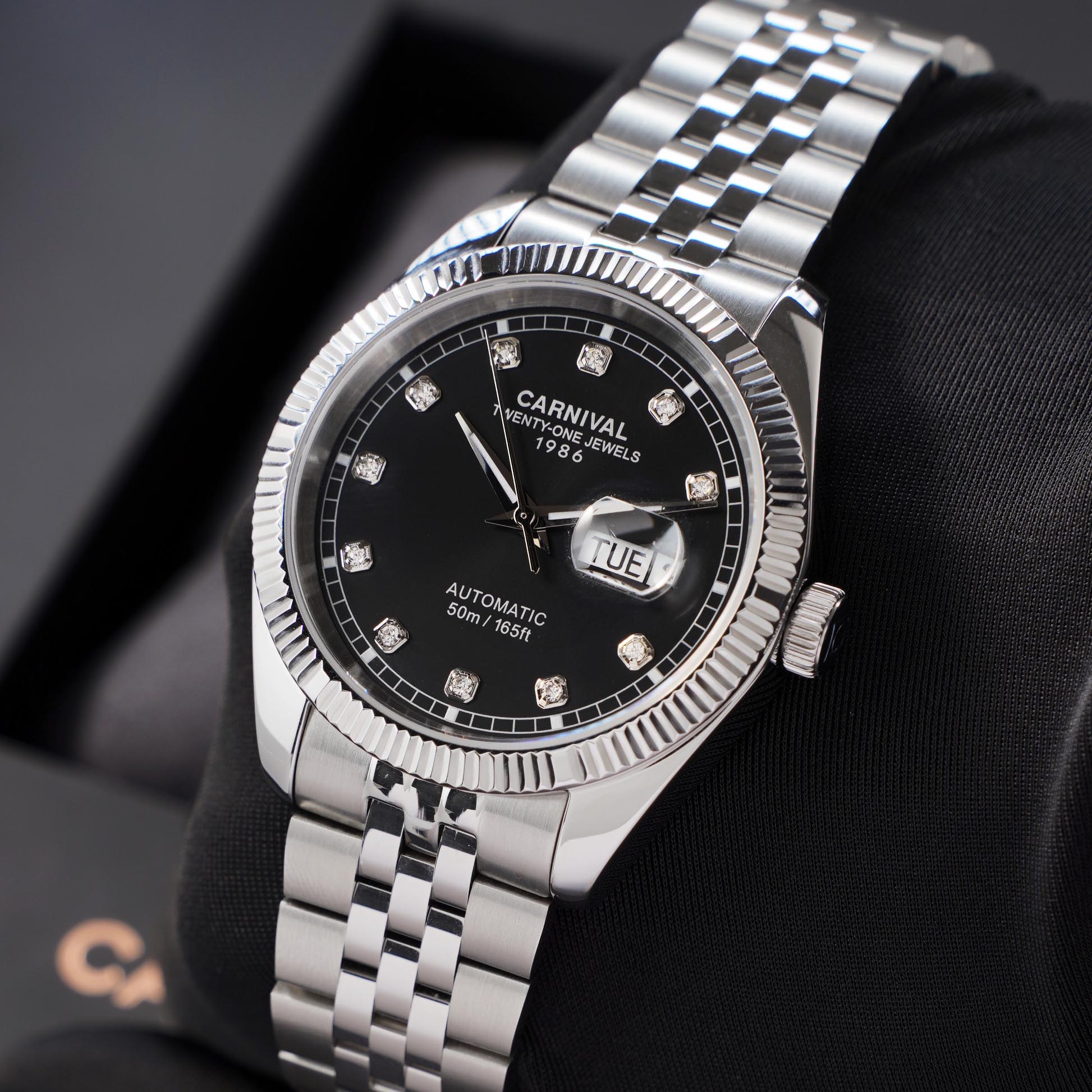 ĐỒNG HỒ NAM CARNIVAL 8131G VT D AUTOMATIC 41MM