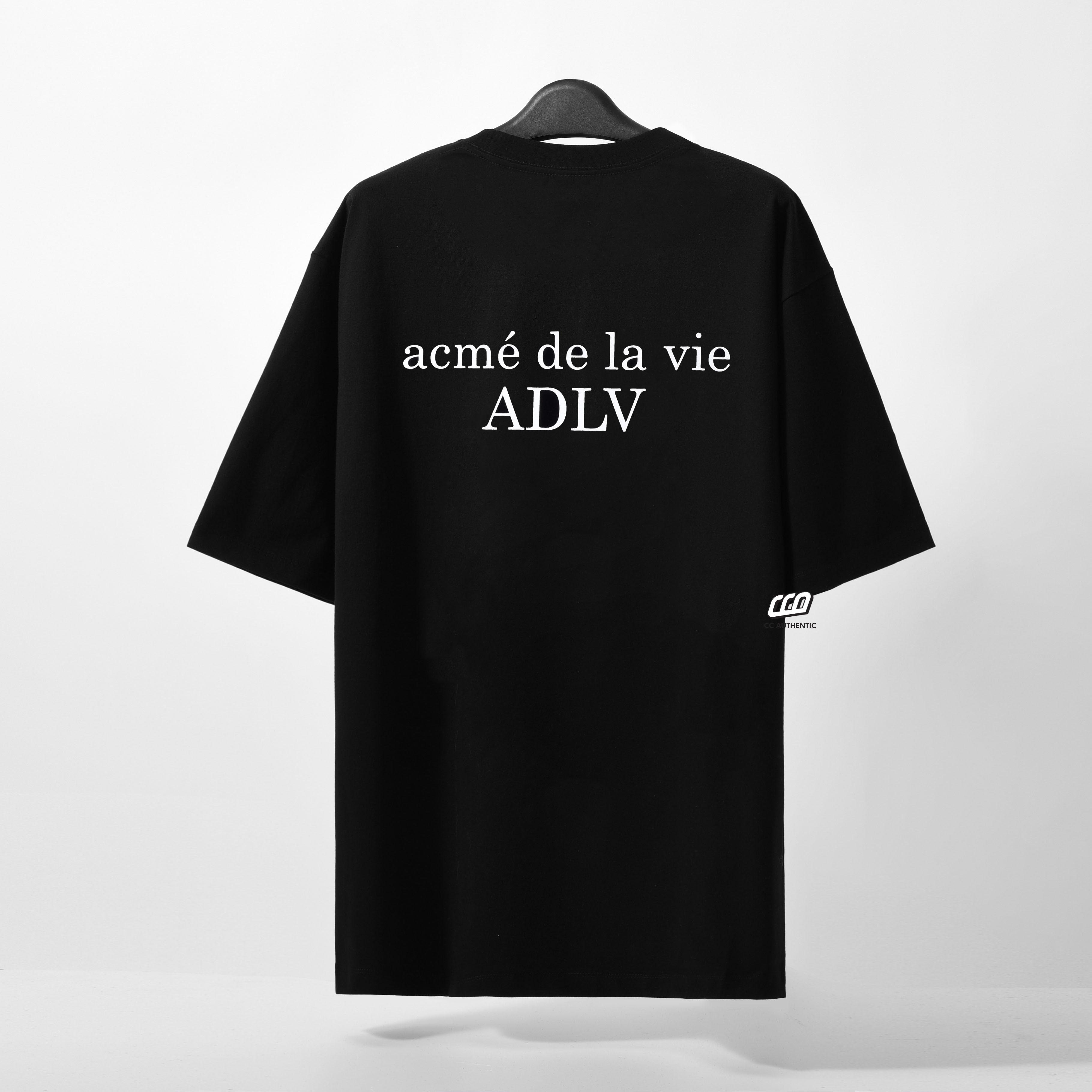 ADLV BEAR DOLL HUG T-SHIRT - BLACK