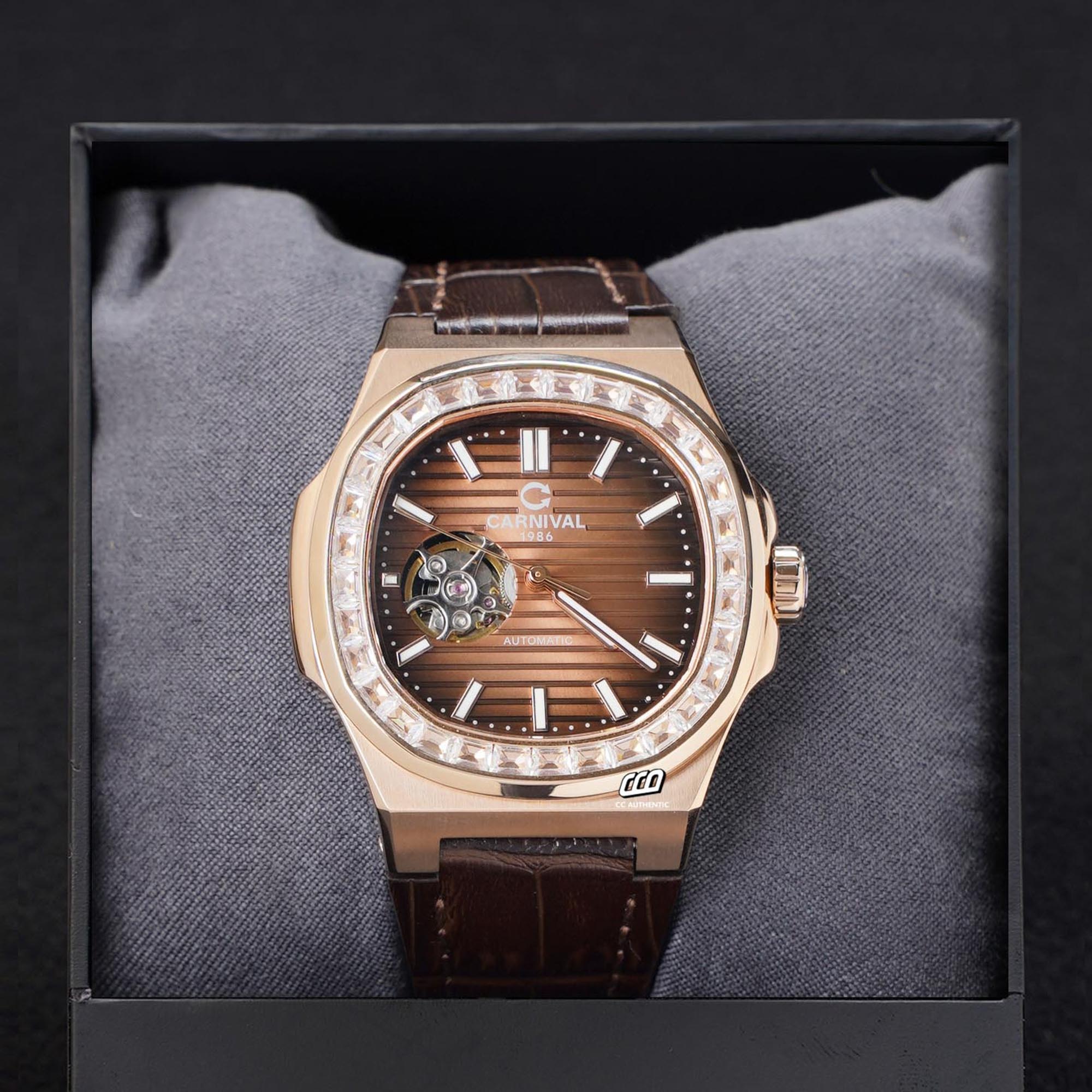 ĐỒNG HỒ NAM CARNIVAL 8128G VH DD N AUTOMATIC 40MM