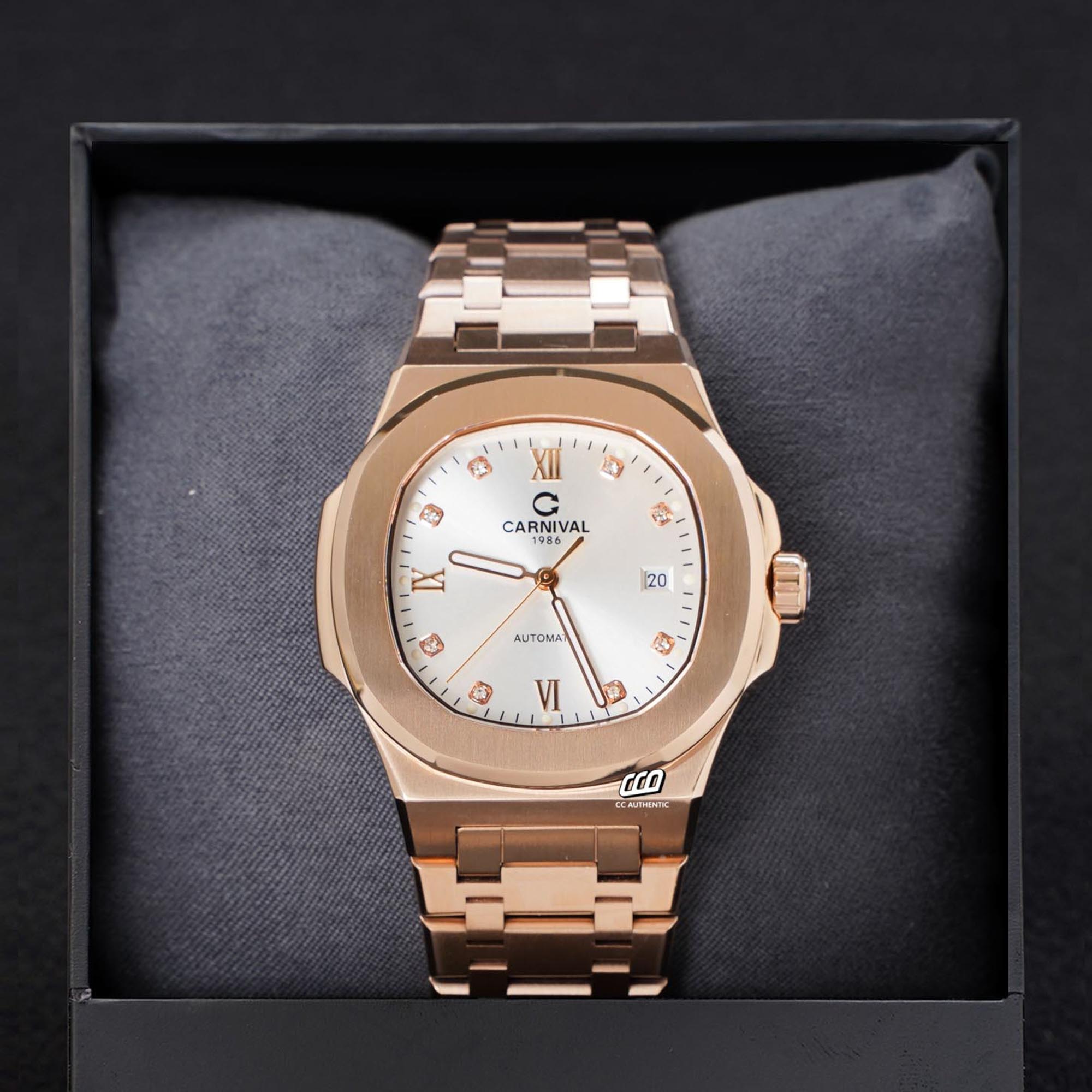 ĐỒNG HỒ NAM CARNIVAL 8160G VH T AUTOMATIC 41MM