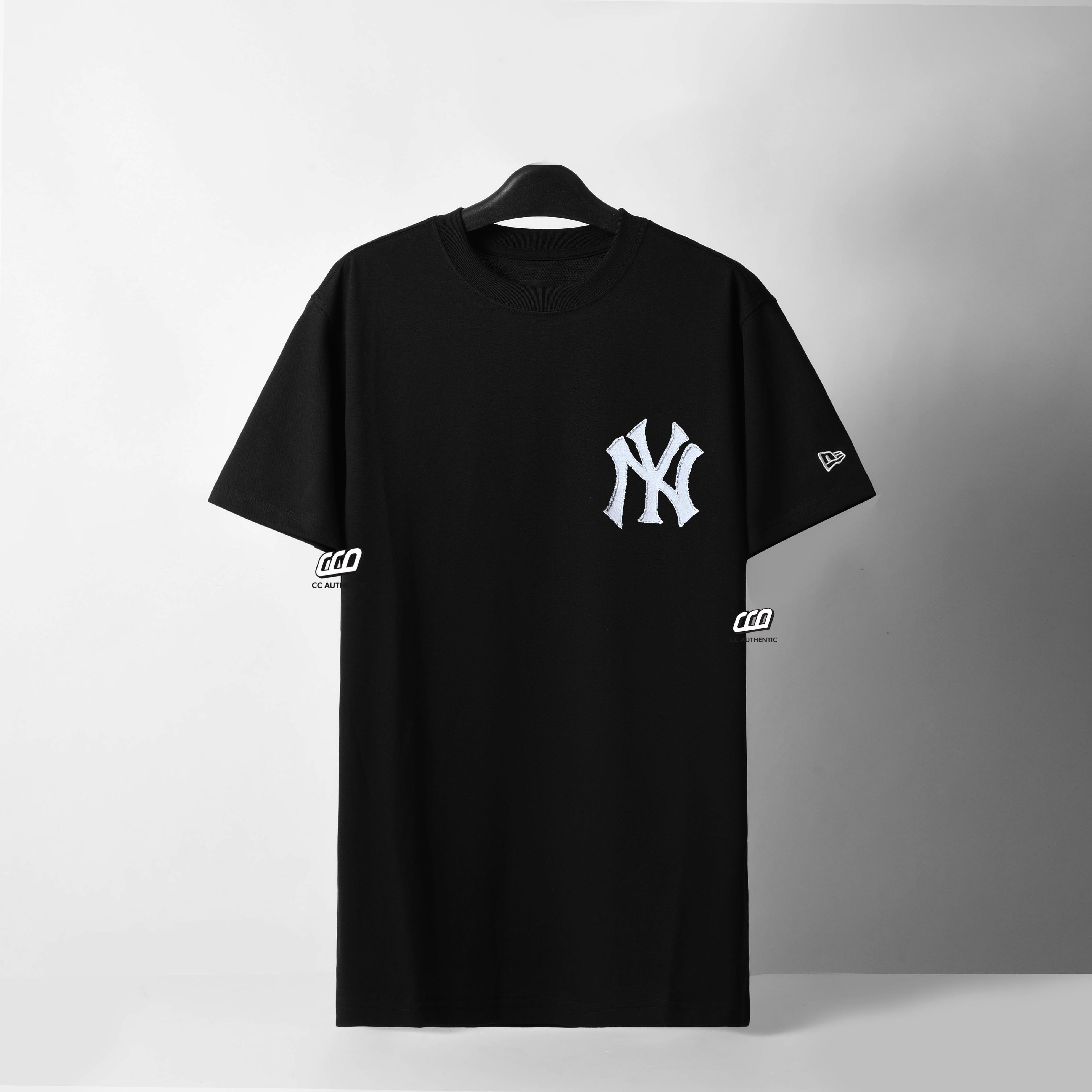 NEW ERA NYYK POSTER T-SHIRT - BLACK