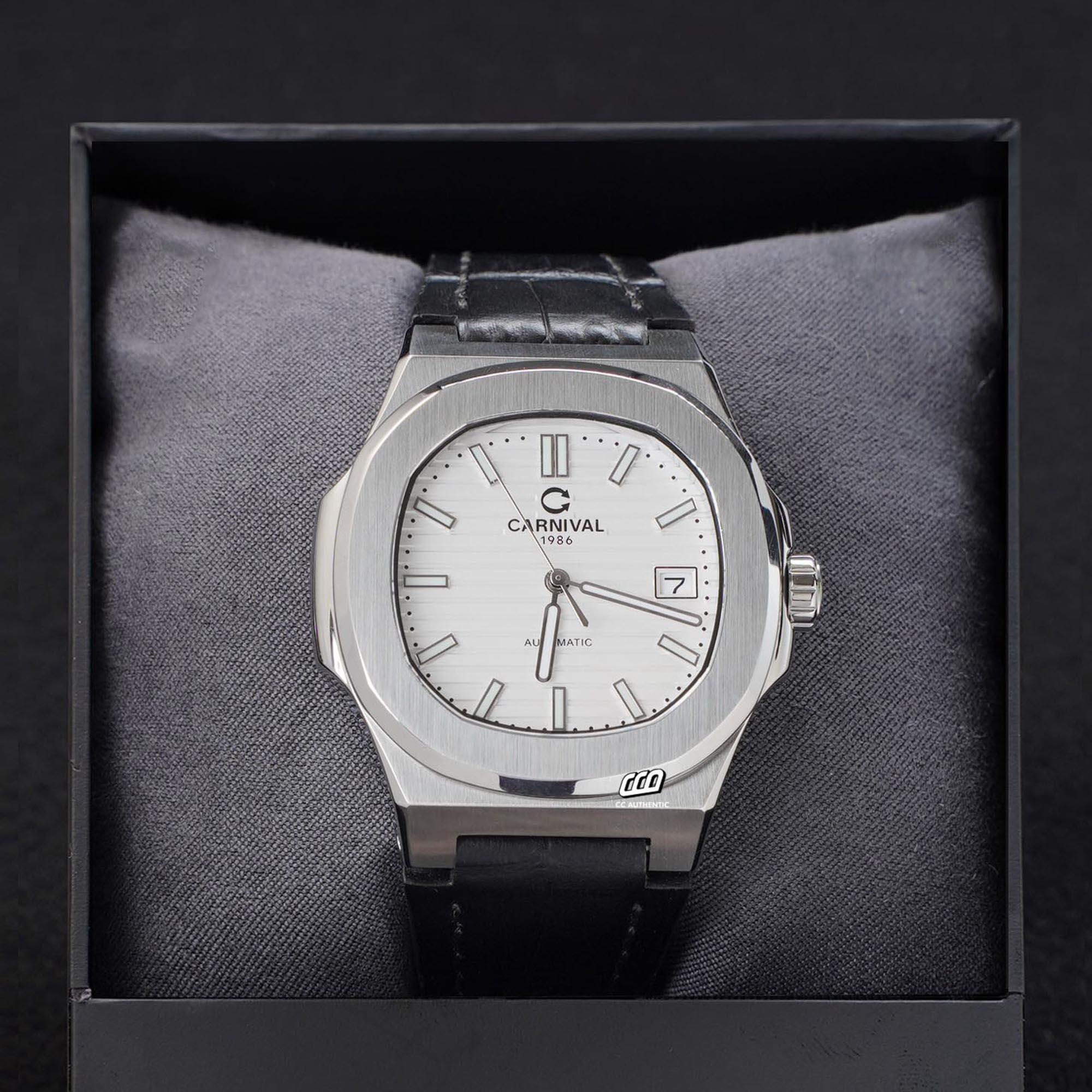 ĐỒNG HỒ NAM CARNIVAL 8108G1 VT DD T AUTOMATIC 41MM