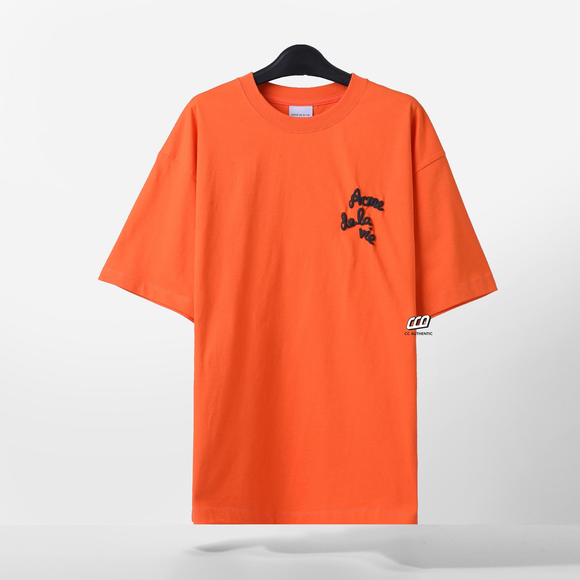 ADLV EMBOSSING T-SHIRT - ORANGE