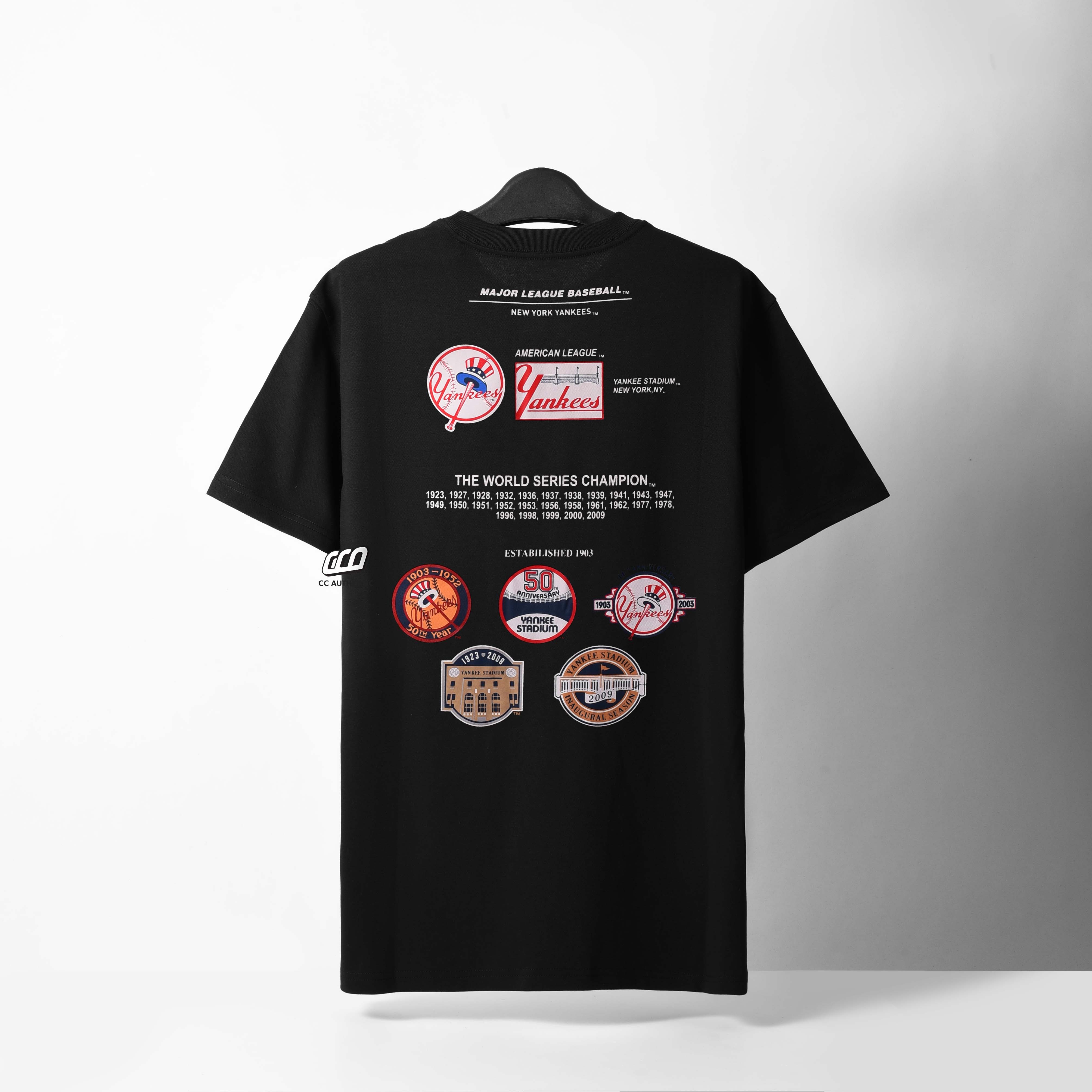 NEW ERA WORLD SERIES T-SHIRT - BLACK