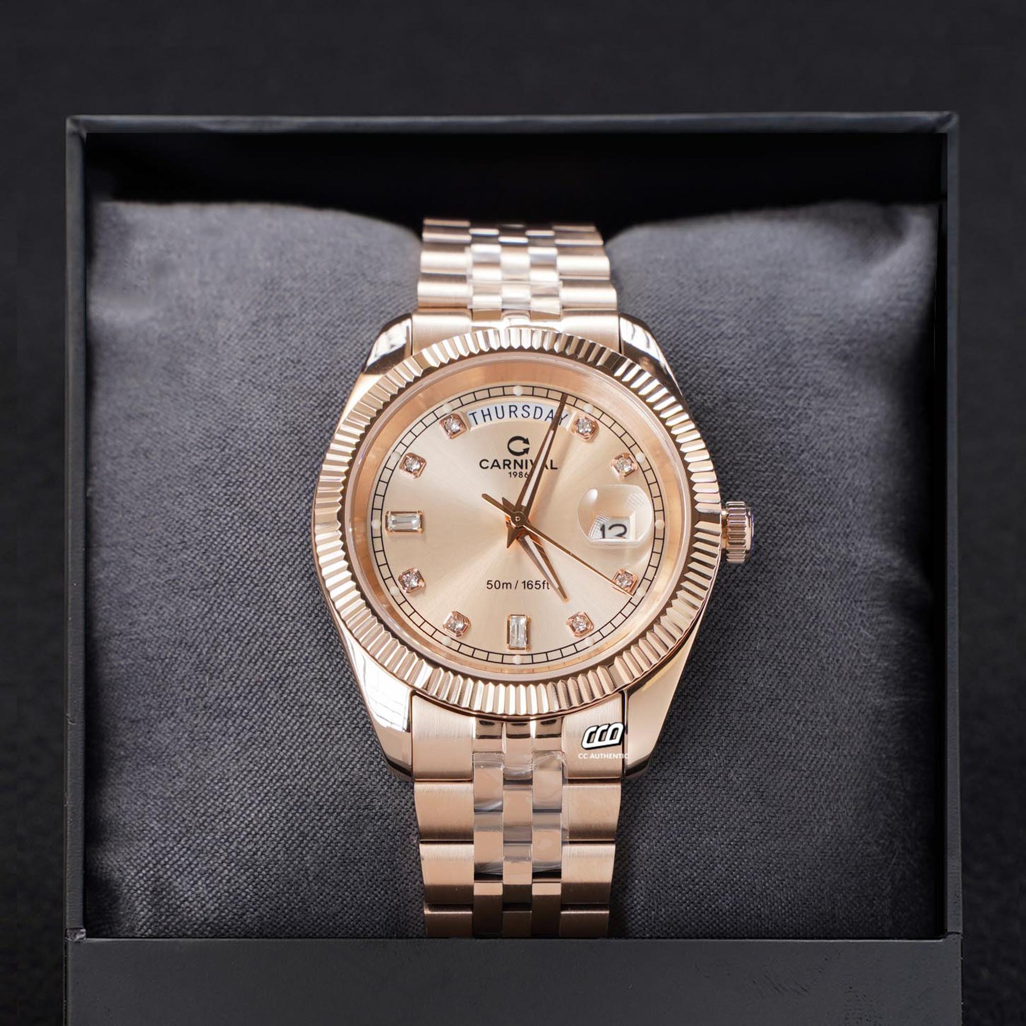 ĐỒNG HỒ NAM CARNIVAL 8190G VH NN QUAZT 40MM