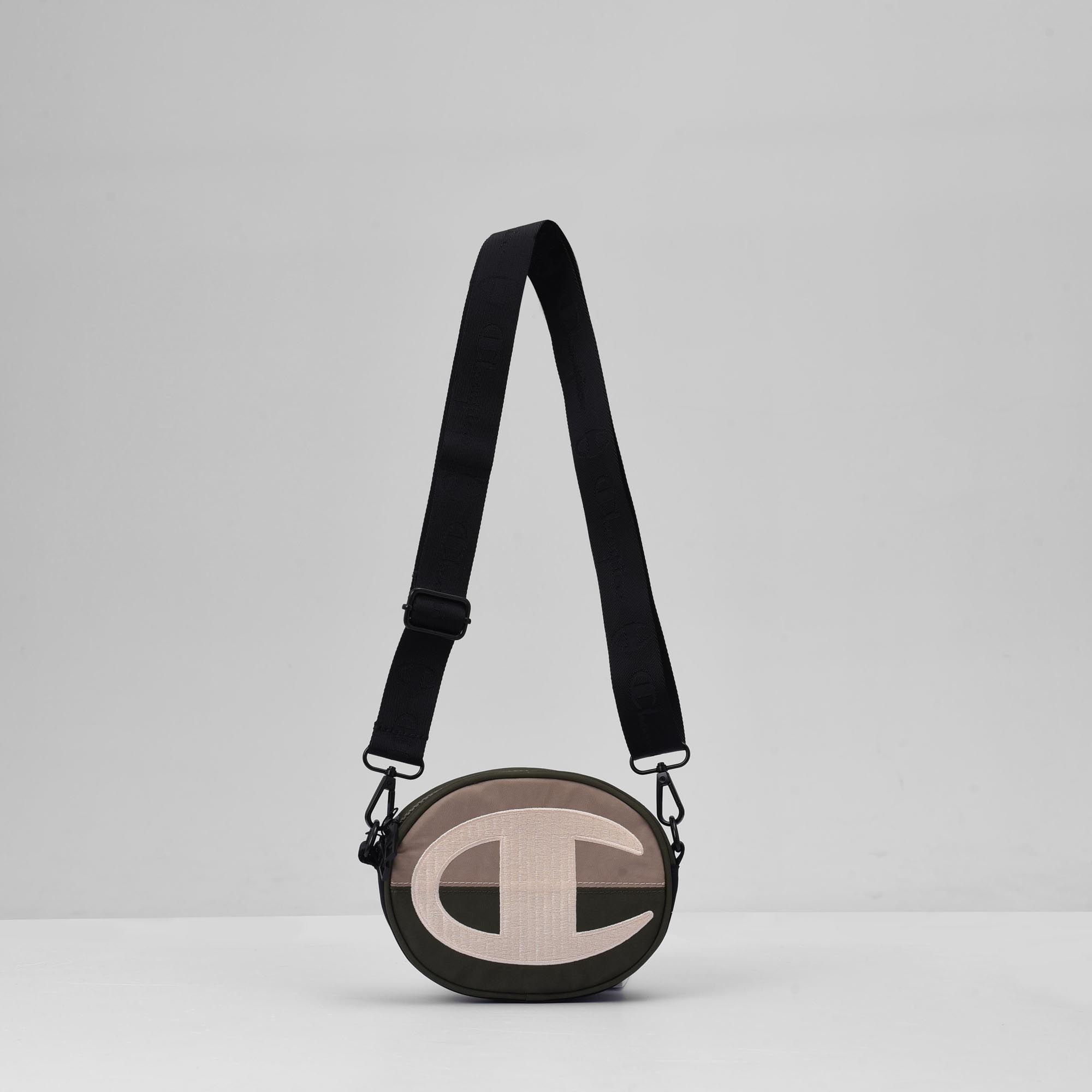 CHAMPION CROSSBODY BAG - CREAM/GREEN