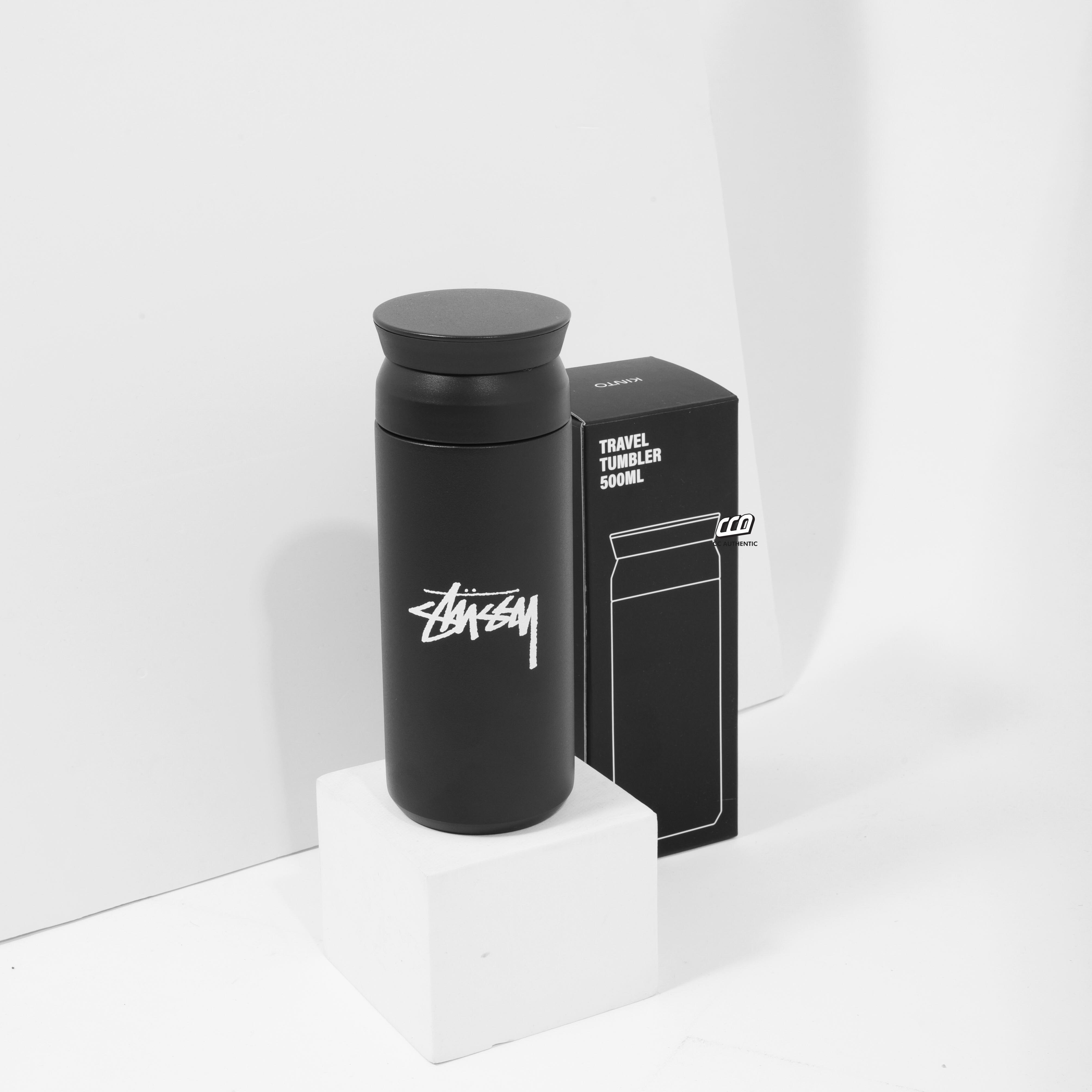 STUSSY STOCK KINTO TRAVEL TUMBLER - BLACK