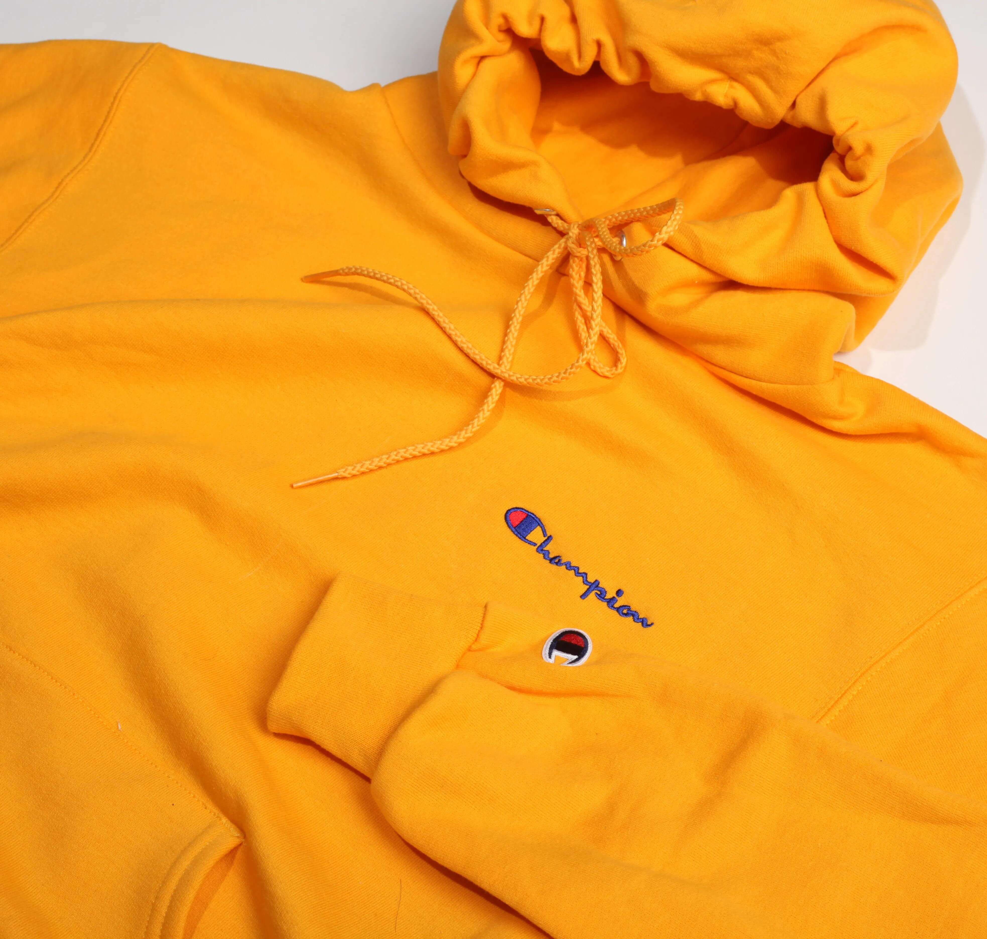CHAMPION ECOSMART HOODIE - C Gold