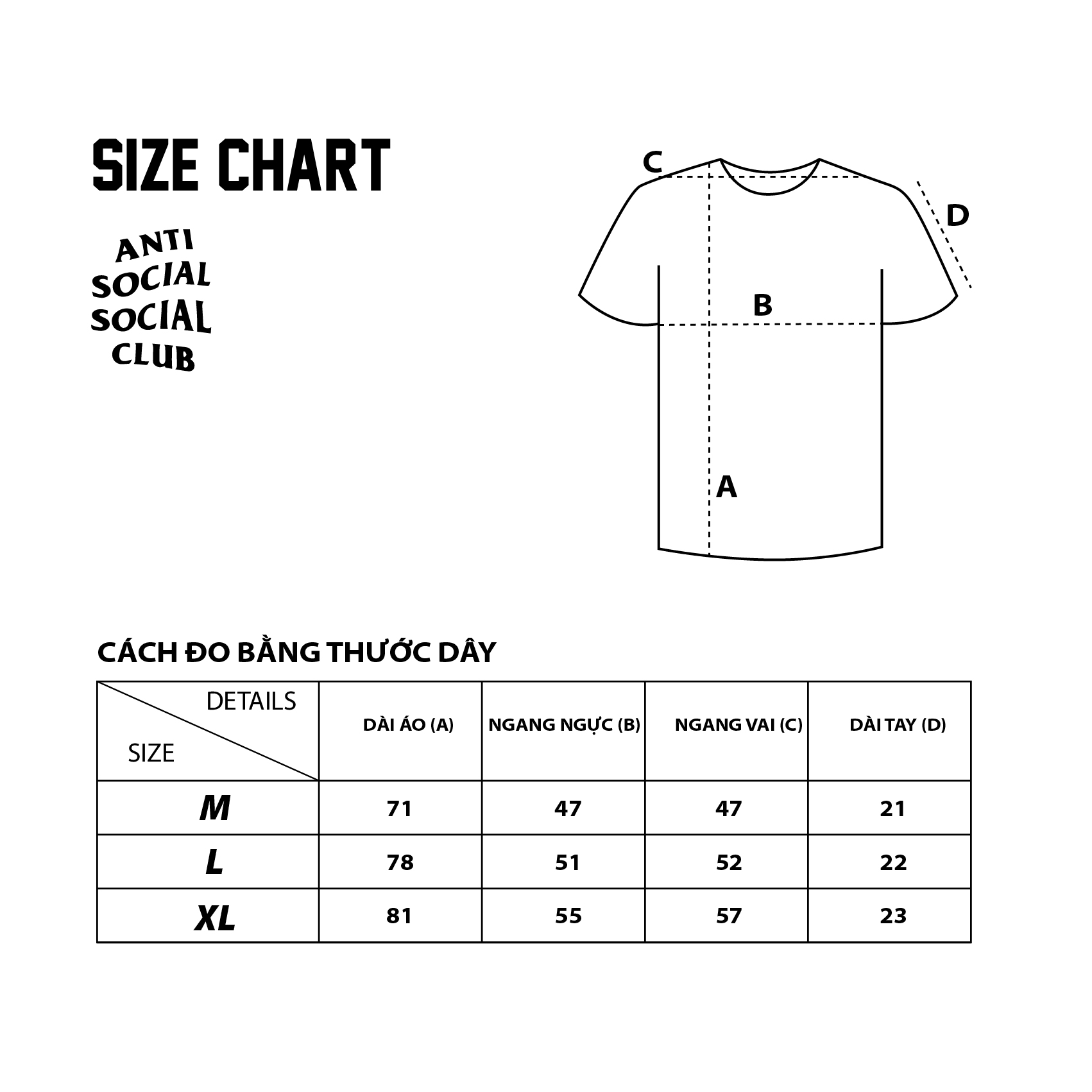 ASSC tanner t-shirt - black