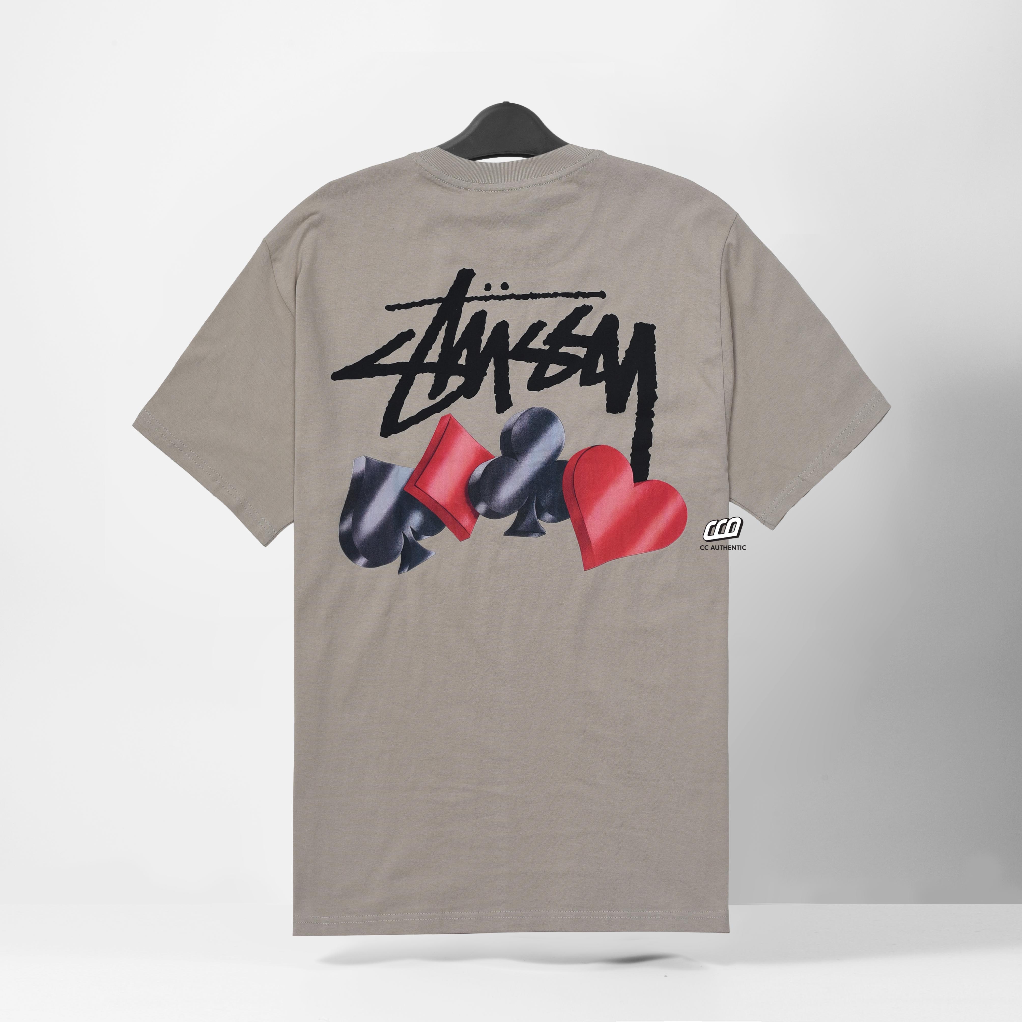 STUSSY SUITS T-SHIRT - KHAKI