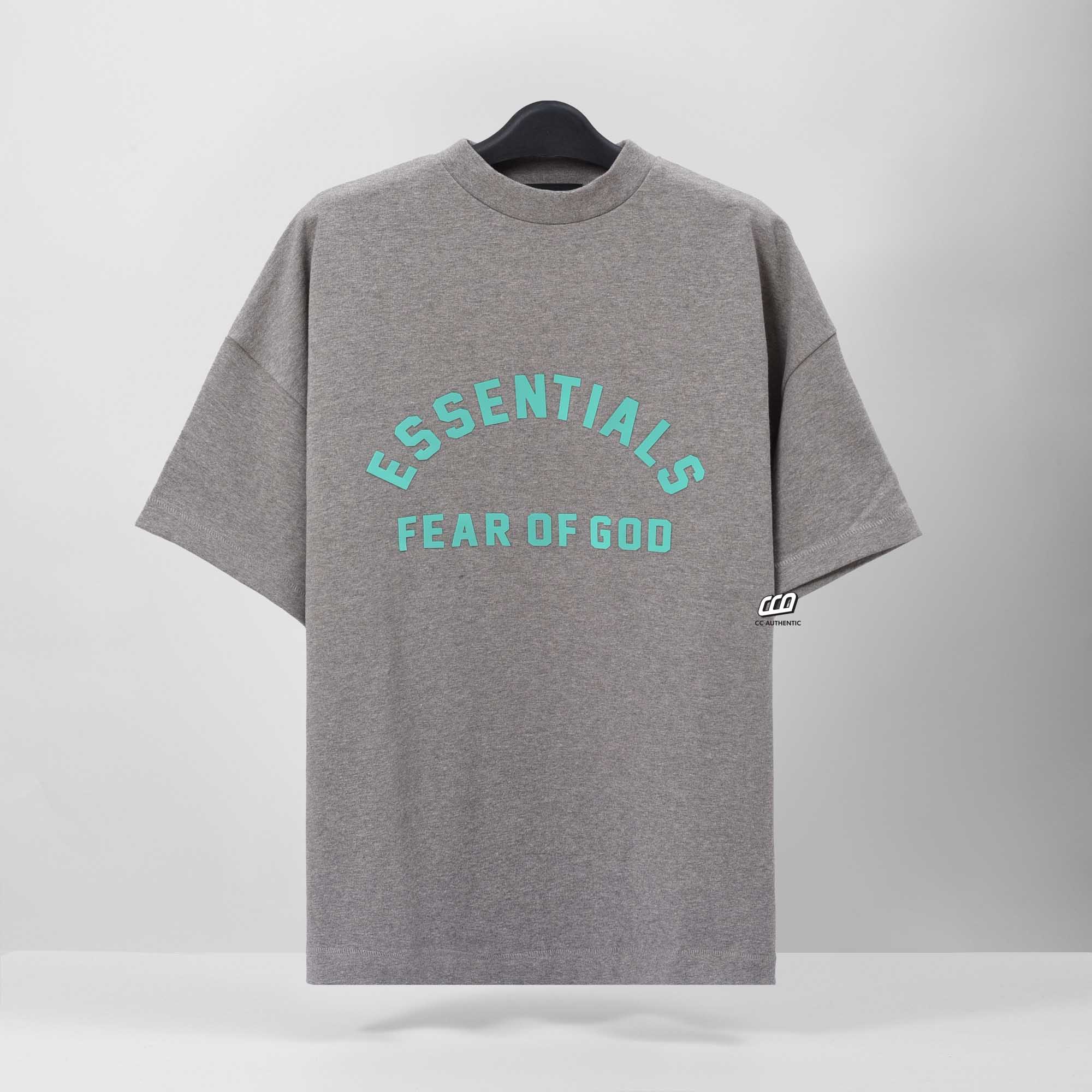 FOG ESSENTIALS HEAVY JERSEY FW23 SS T-SHIRT - DARK HEATHER