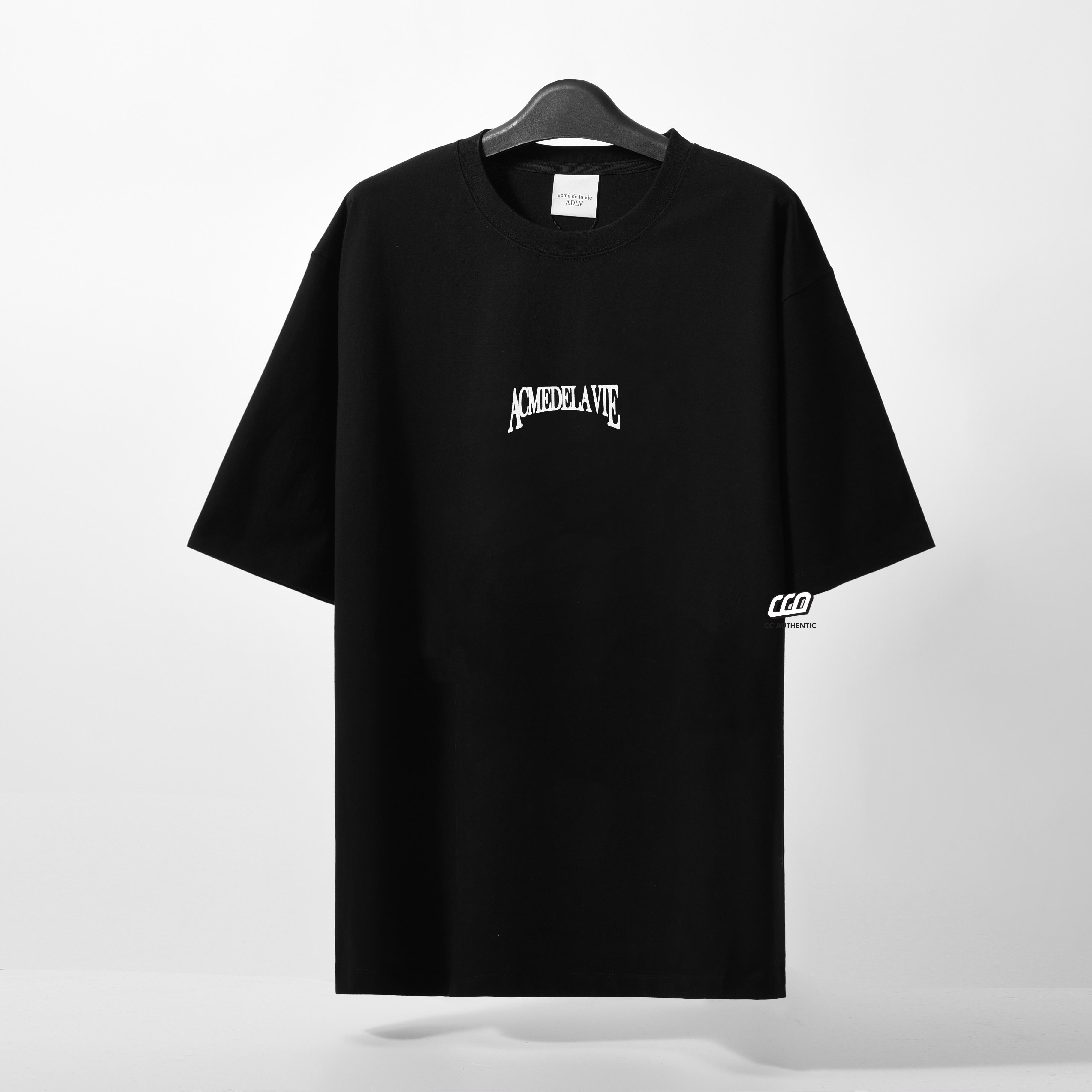 ADLV AE LOGO T-SHIRT - BLACK