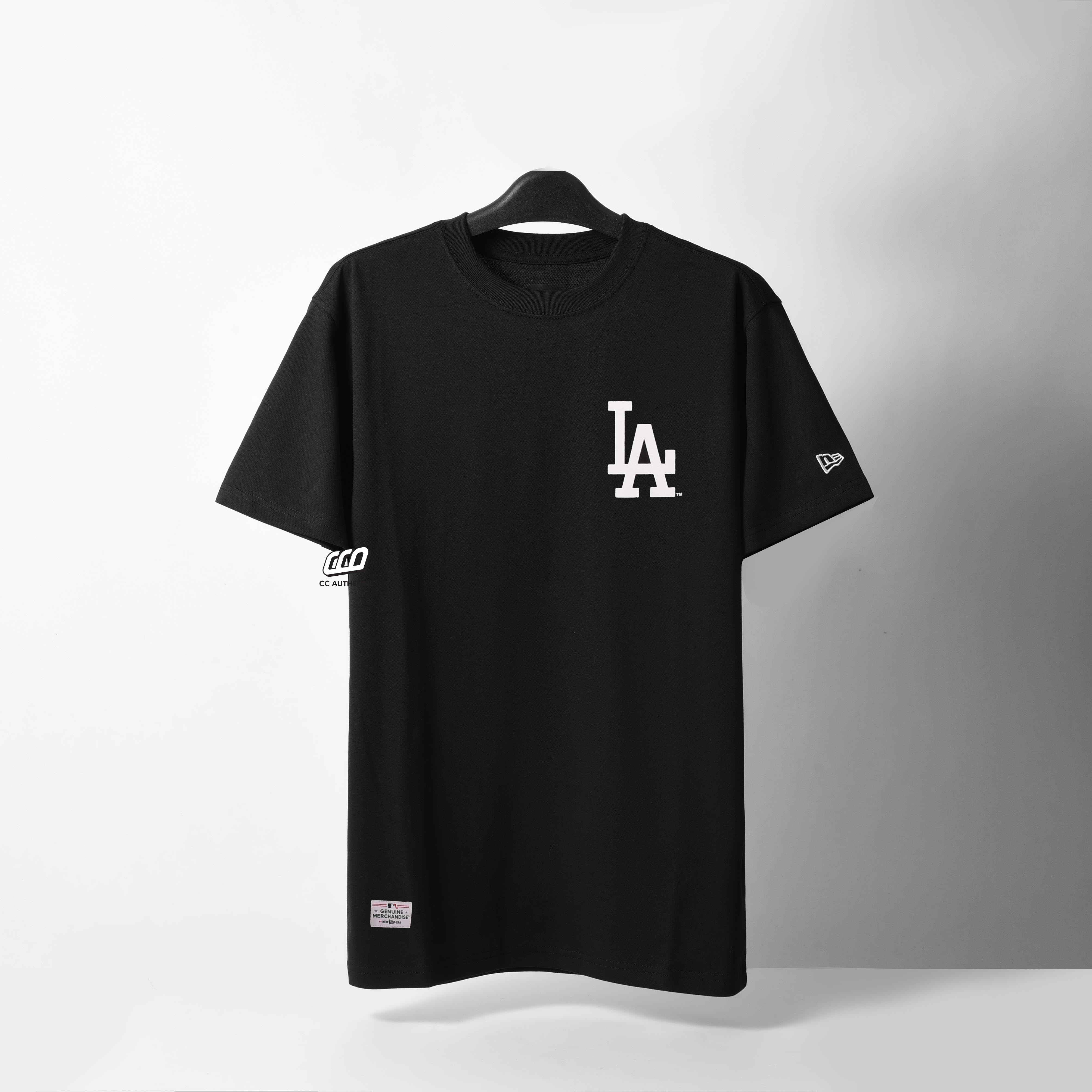 NEW ERA INNING STRET T-SHIRT - BLACK