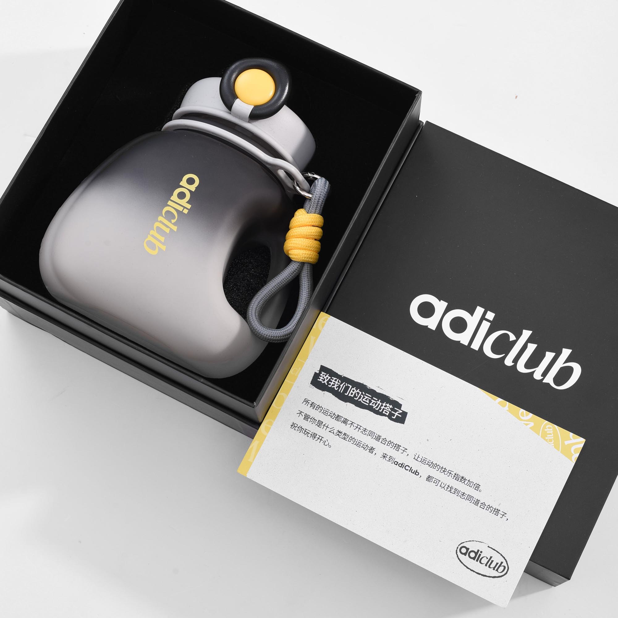 ADIDAS ADICLUB SPORT WATER CUP - BLACK