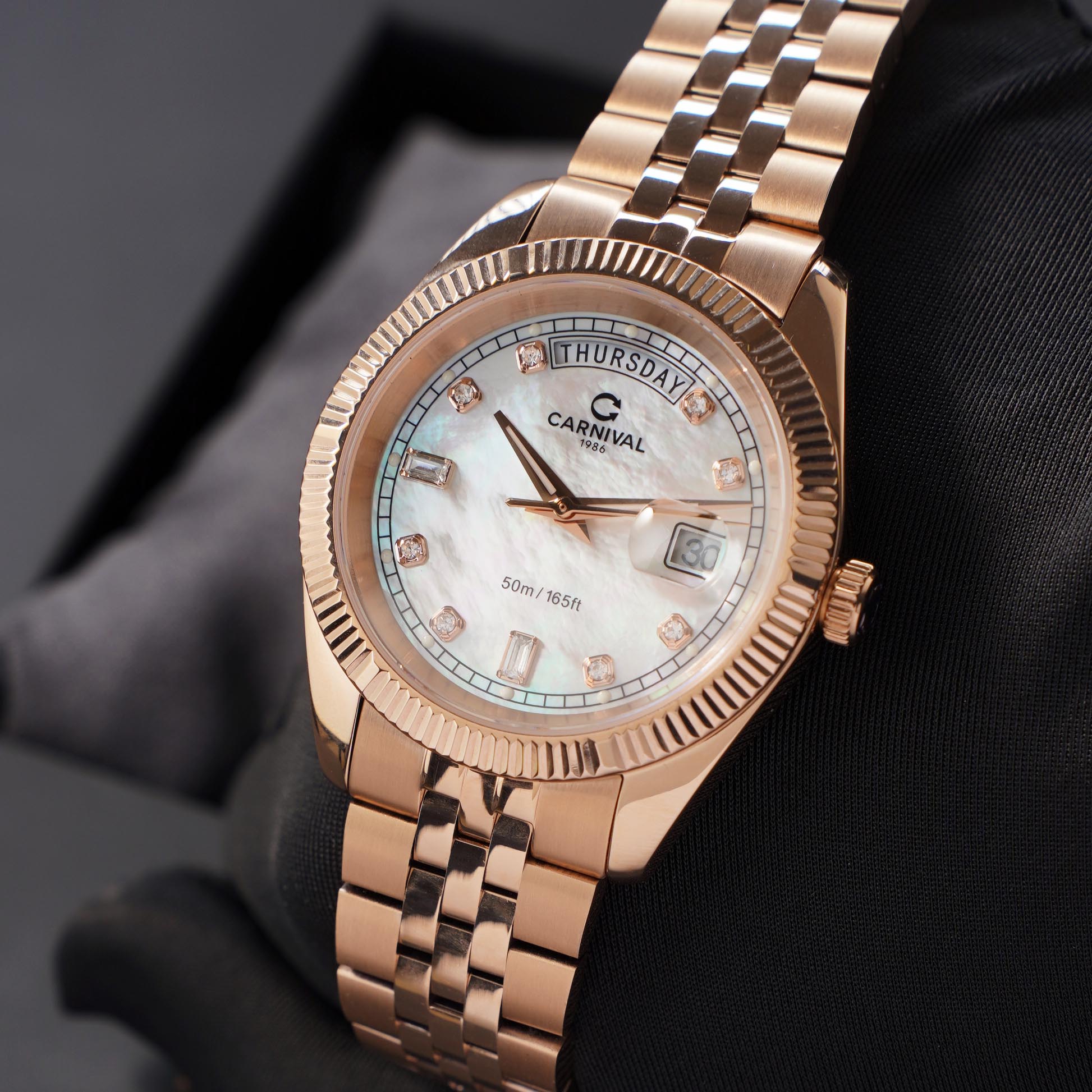 ĐỒNG HỒ NAM CARNIVAL 8190G VH TK QUAZT 40MM