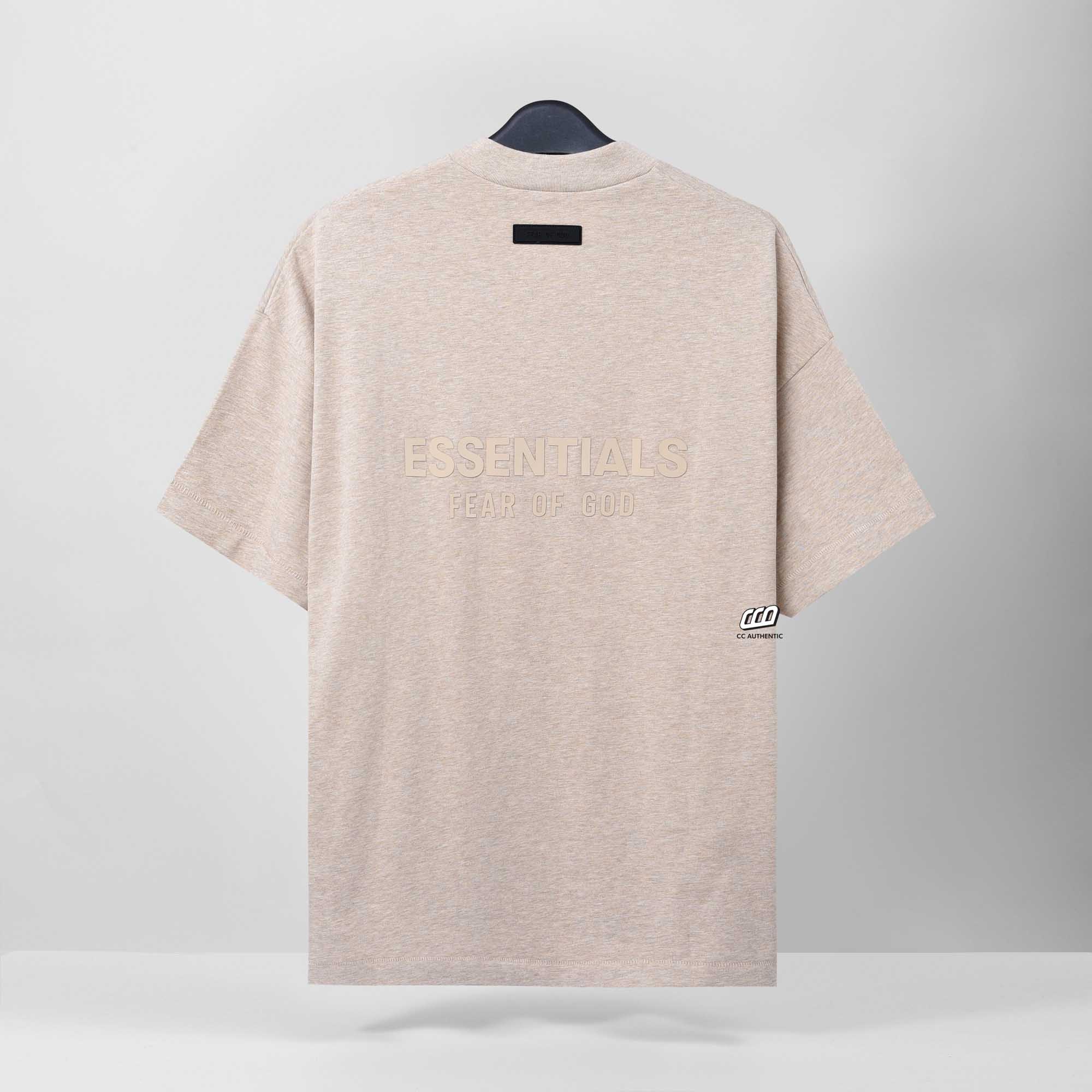 FOG ESSENTIALS V-NECK T-SHIRT - GOLD HEATHER